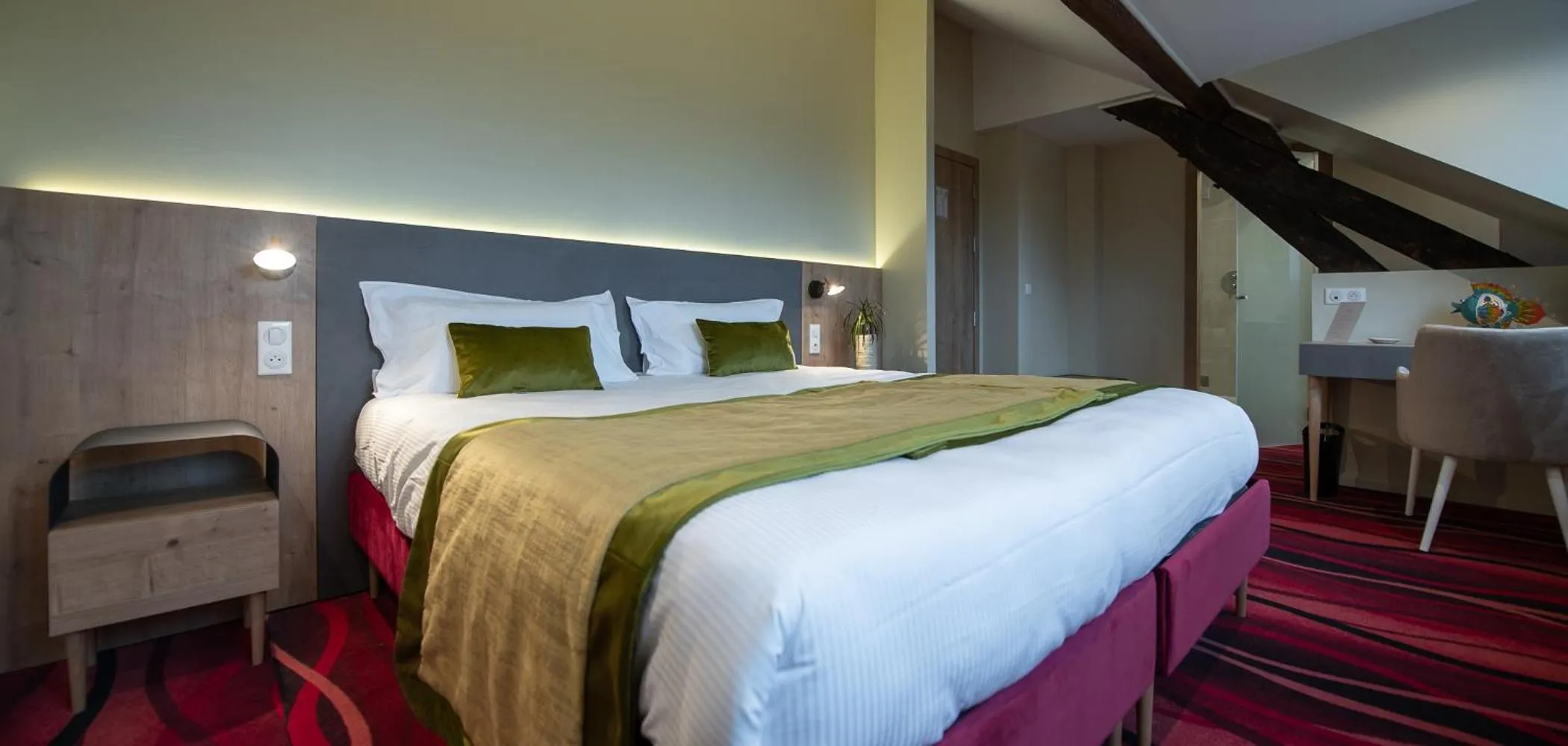 Bedroom, Bed in Le Vivier