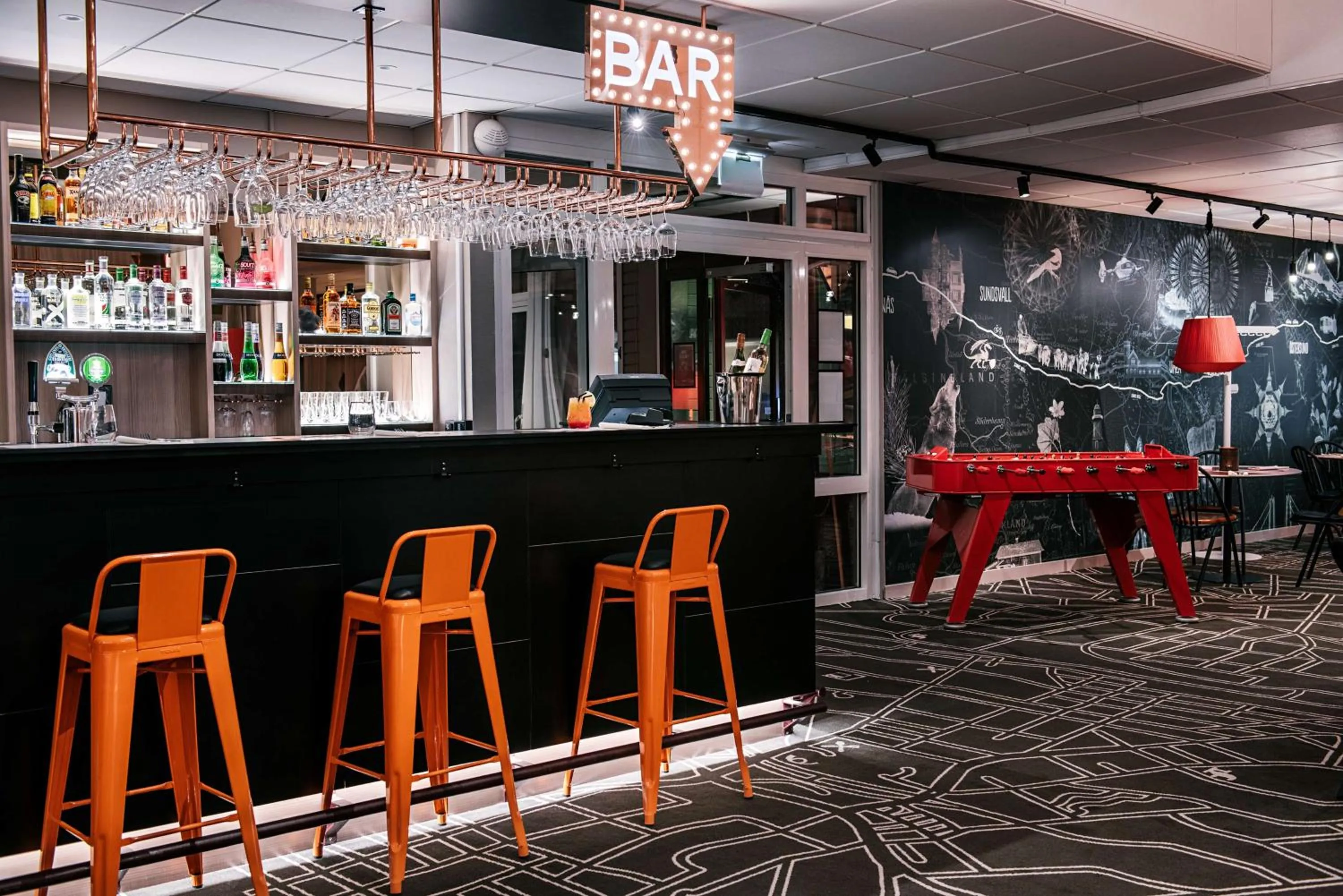 Restaurant/places to eat in Scandic Östersund Syd