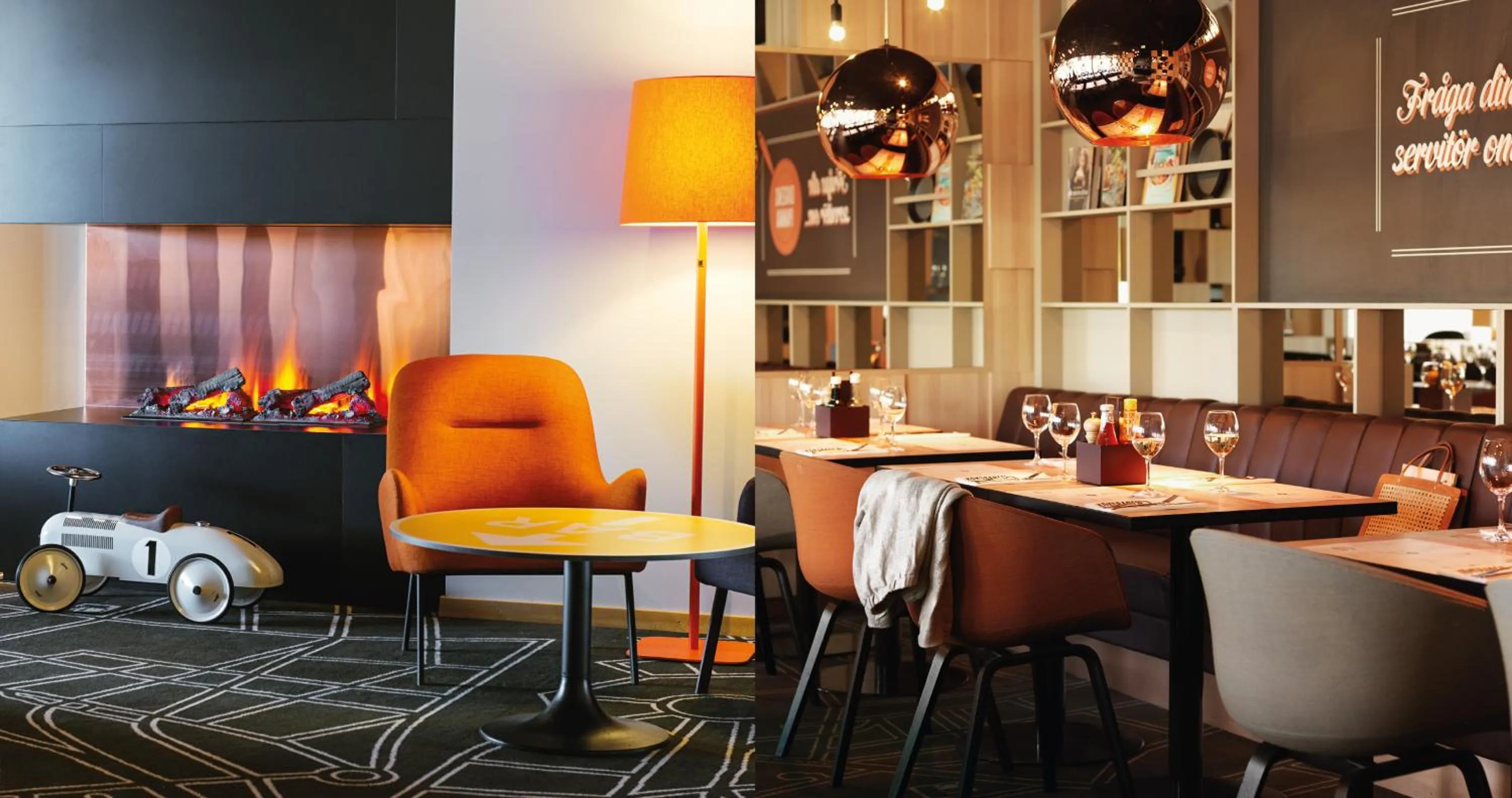 Restaurant/places to eat in Scandic Östersund Syd