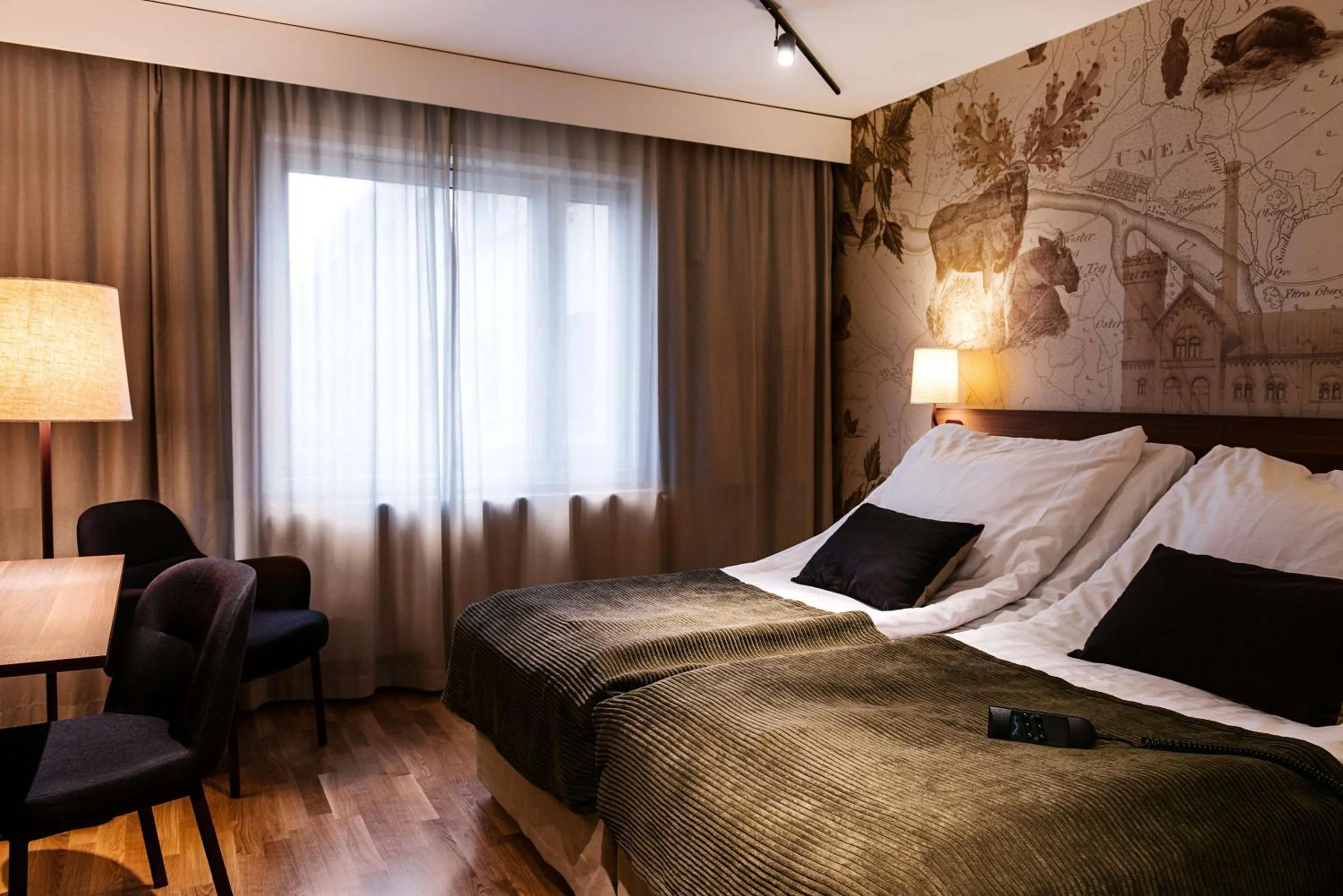 Bedroom, Bed in Scandic Östersund Syd