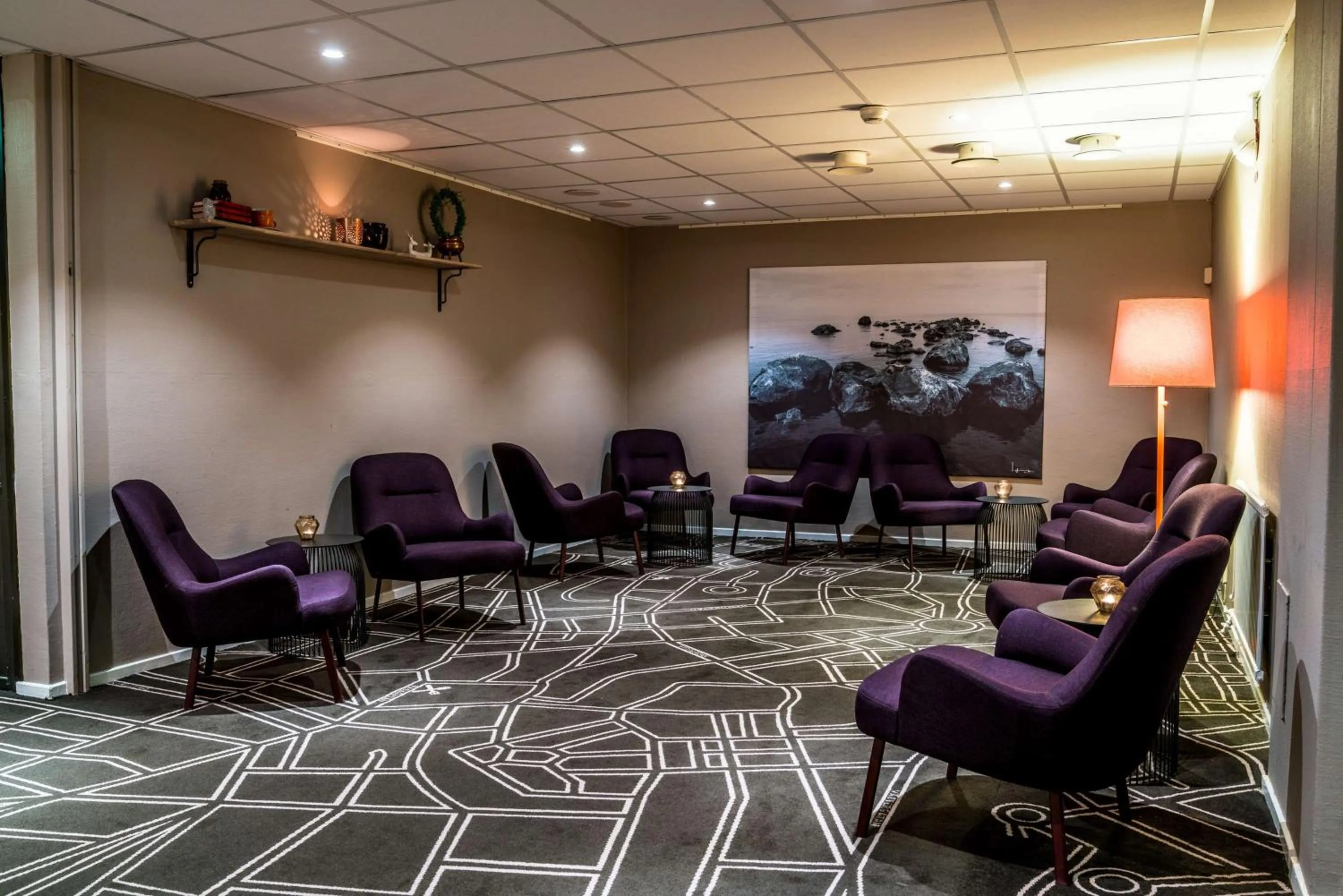 Lobby or reception in Scandic Östersund Syd