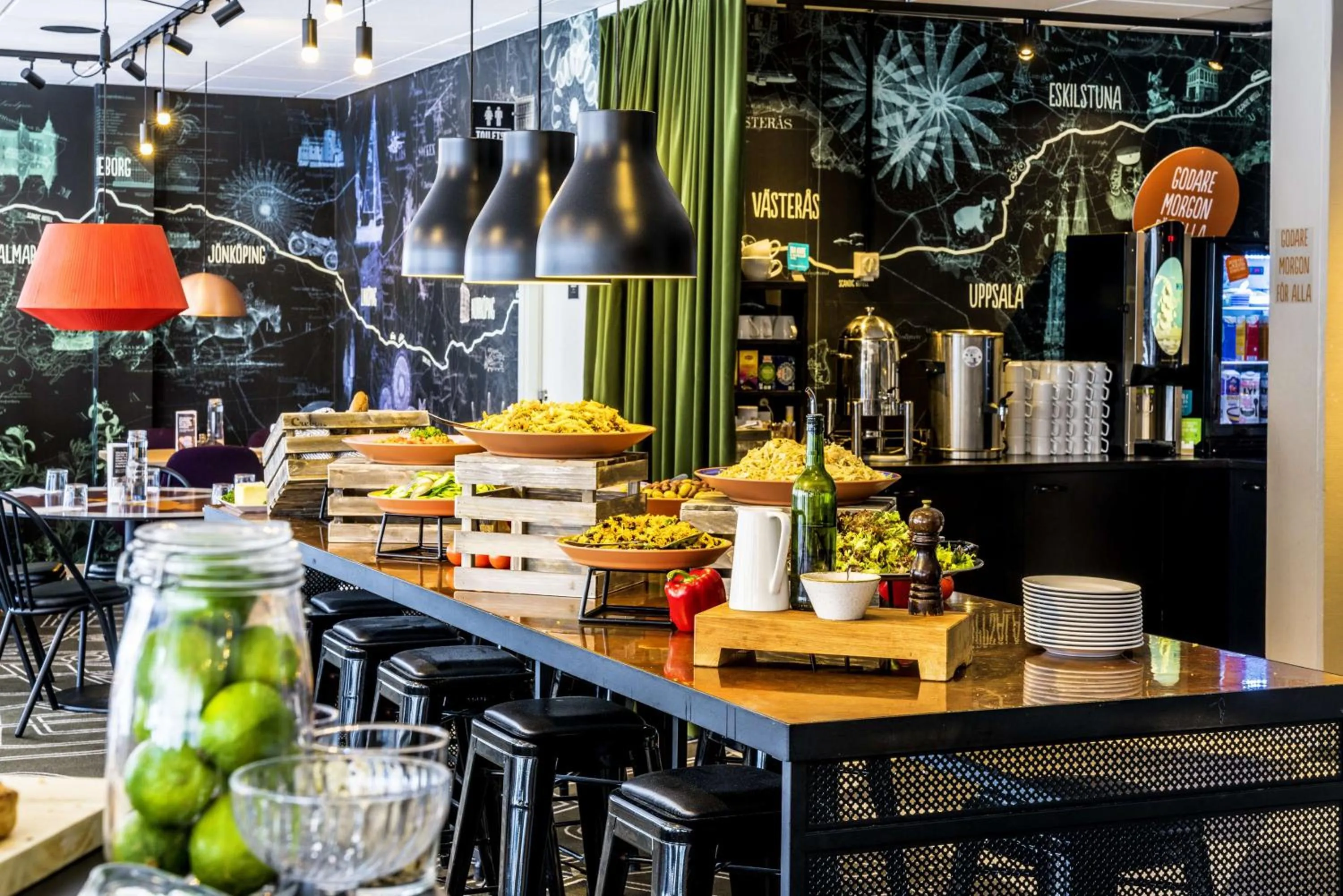 Restaurant/places to eat in Scandic Östersund Syd