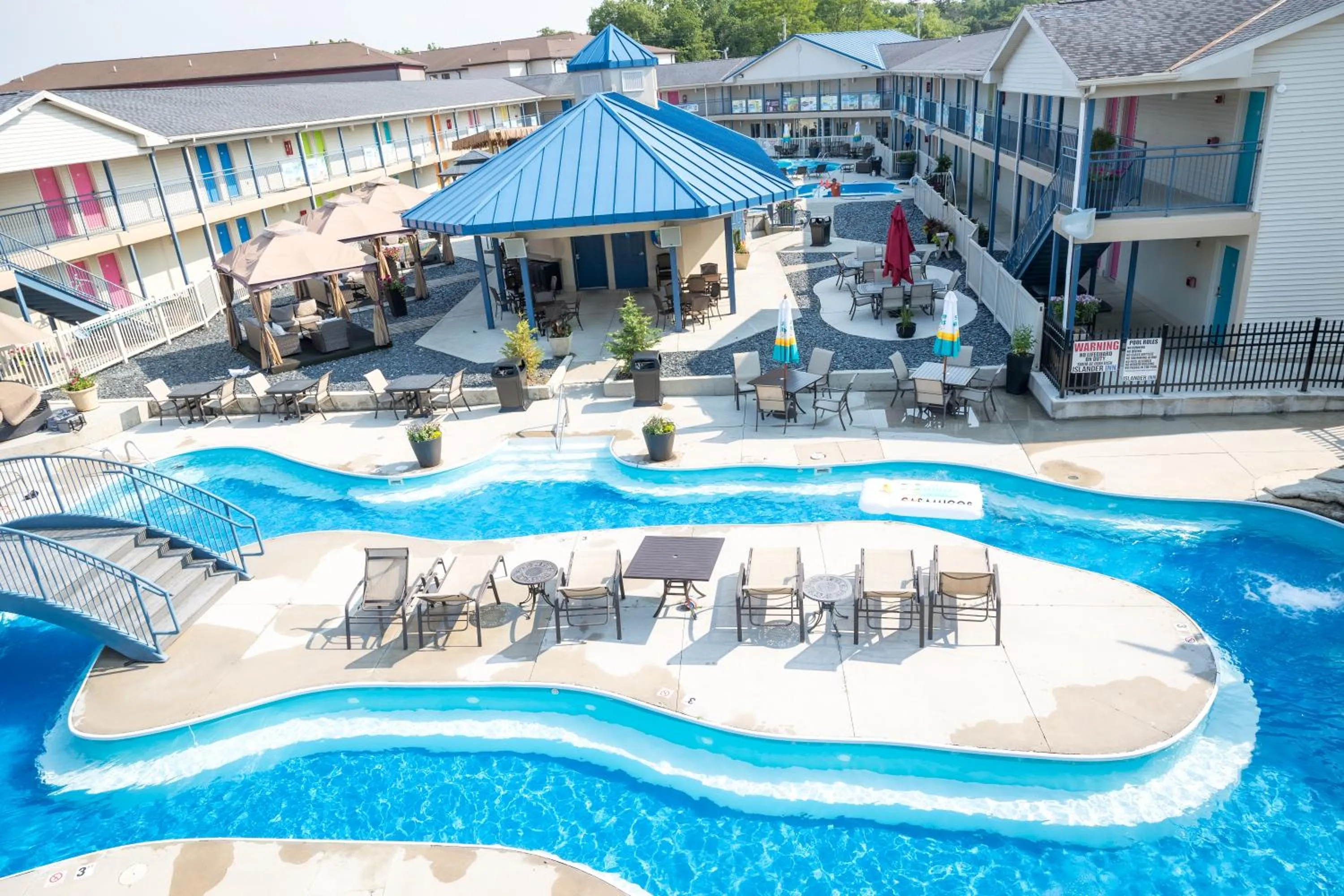Balcony/Terrace in Islander Inn
