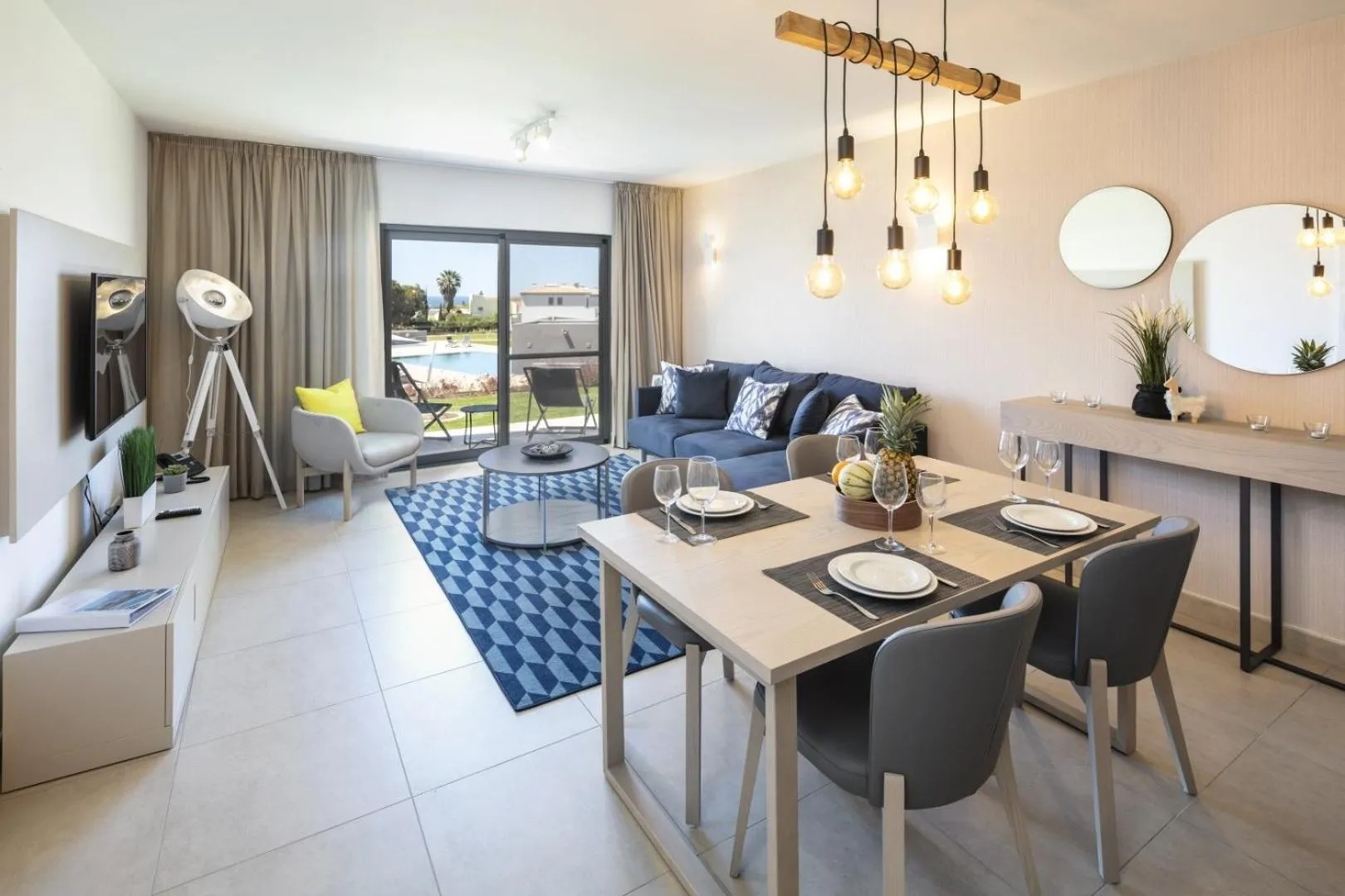 Living room in Quinta do Algarvio Village