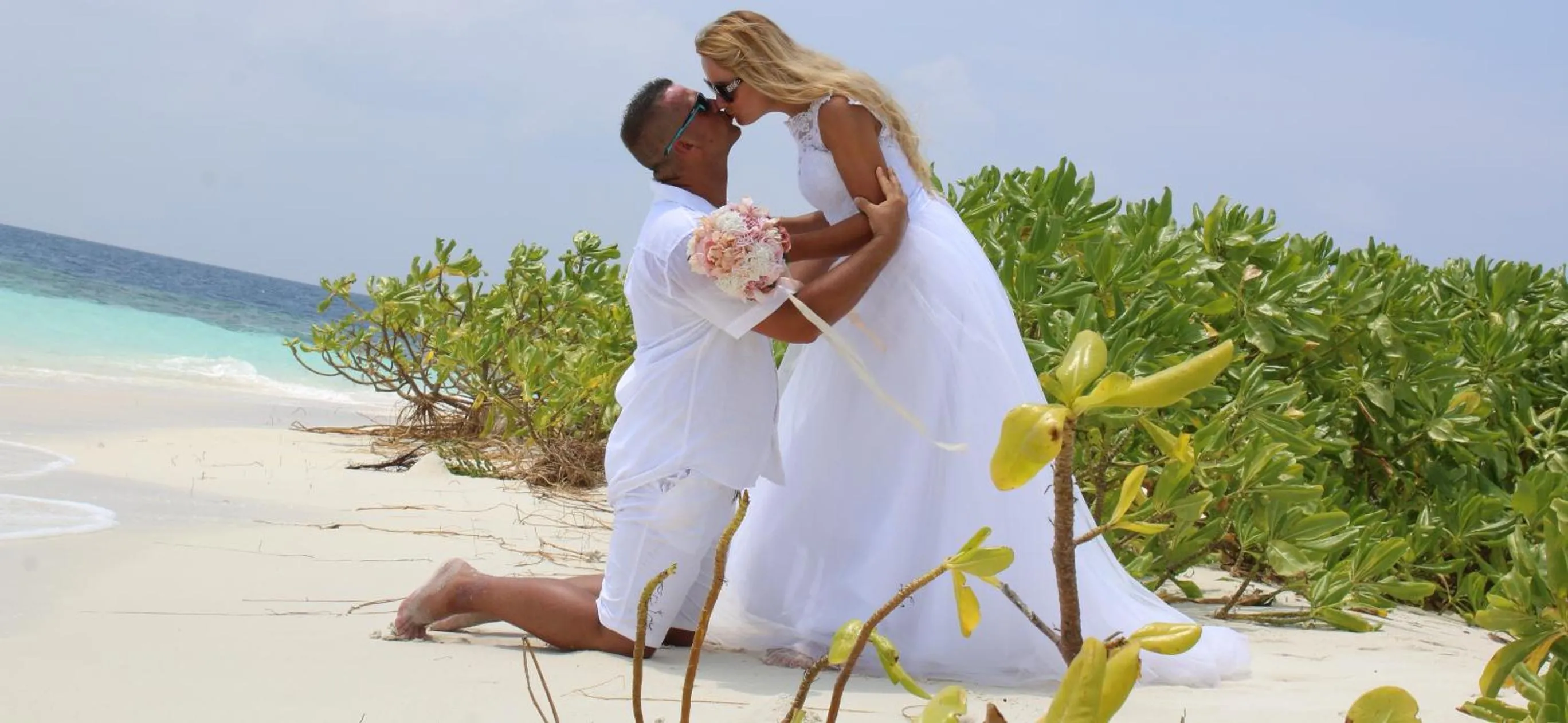 By the shade Maldives