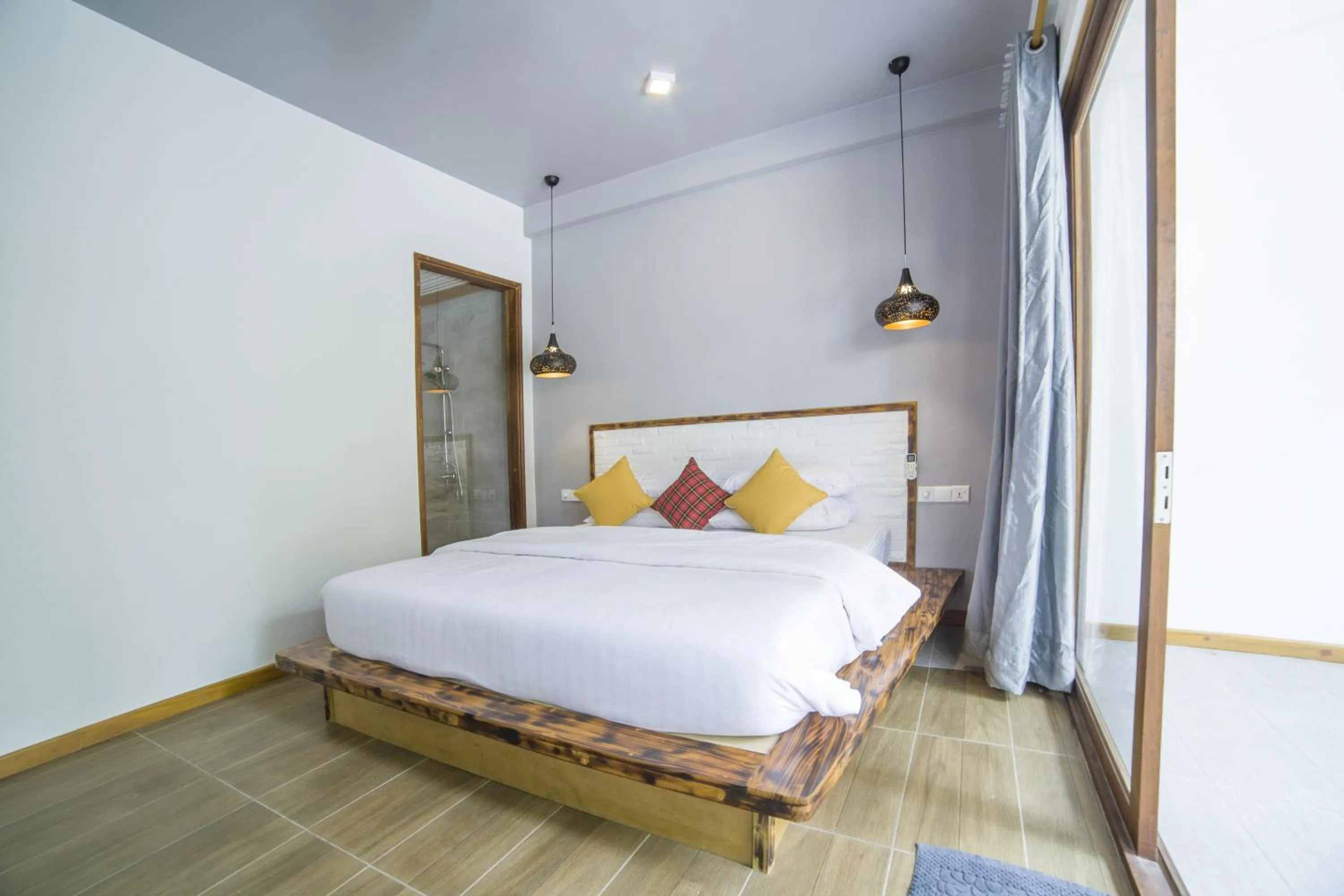 Bed in By the shade Maldives