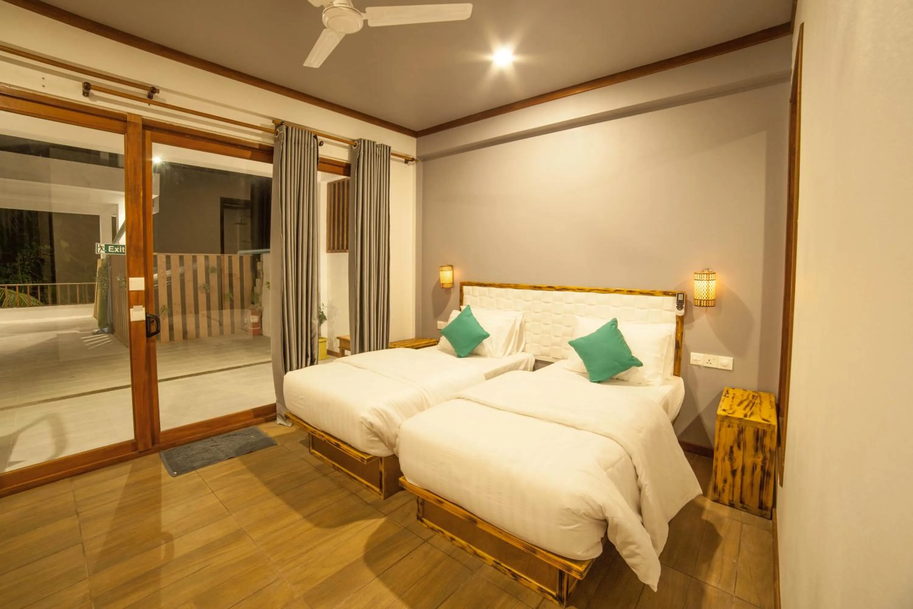 Bed in By the shade Maldives