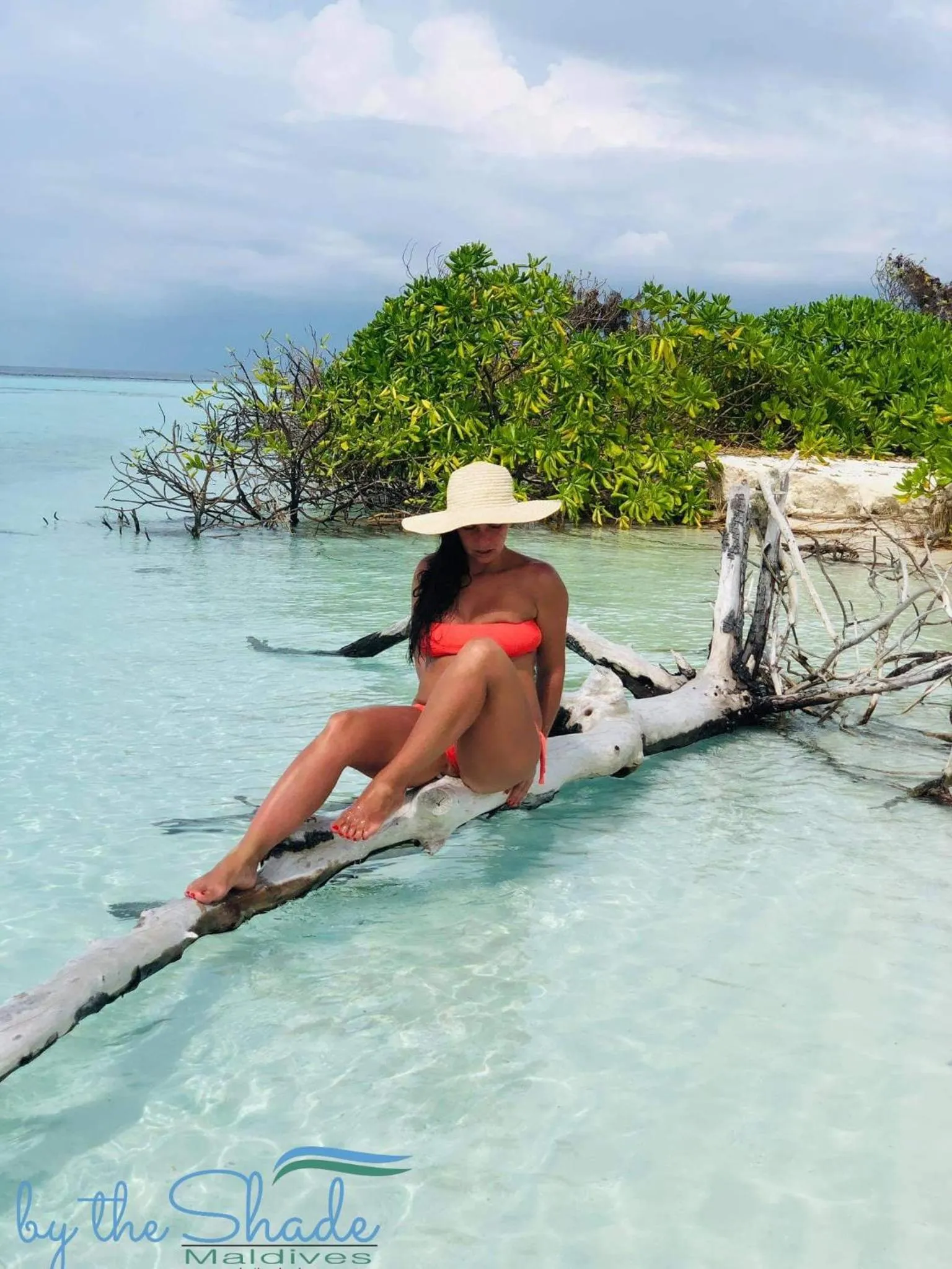 By the shade Maldives