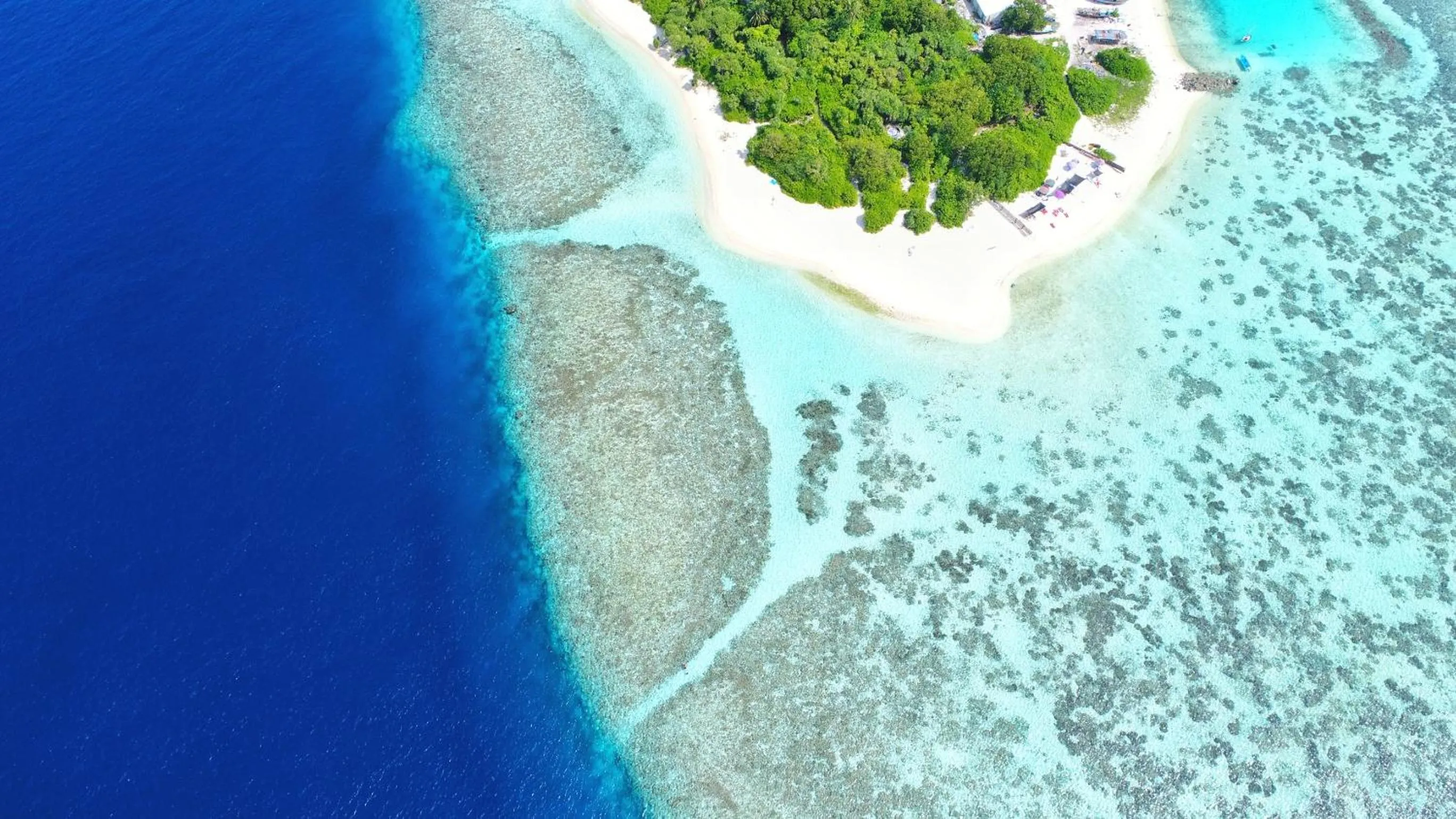 Bird's eye view in By the shade Maldives