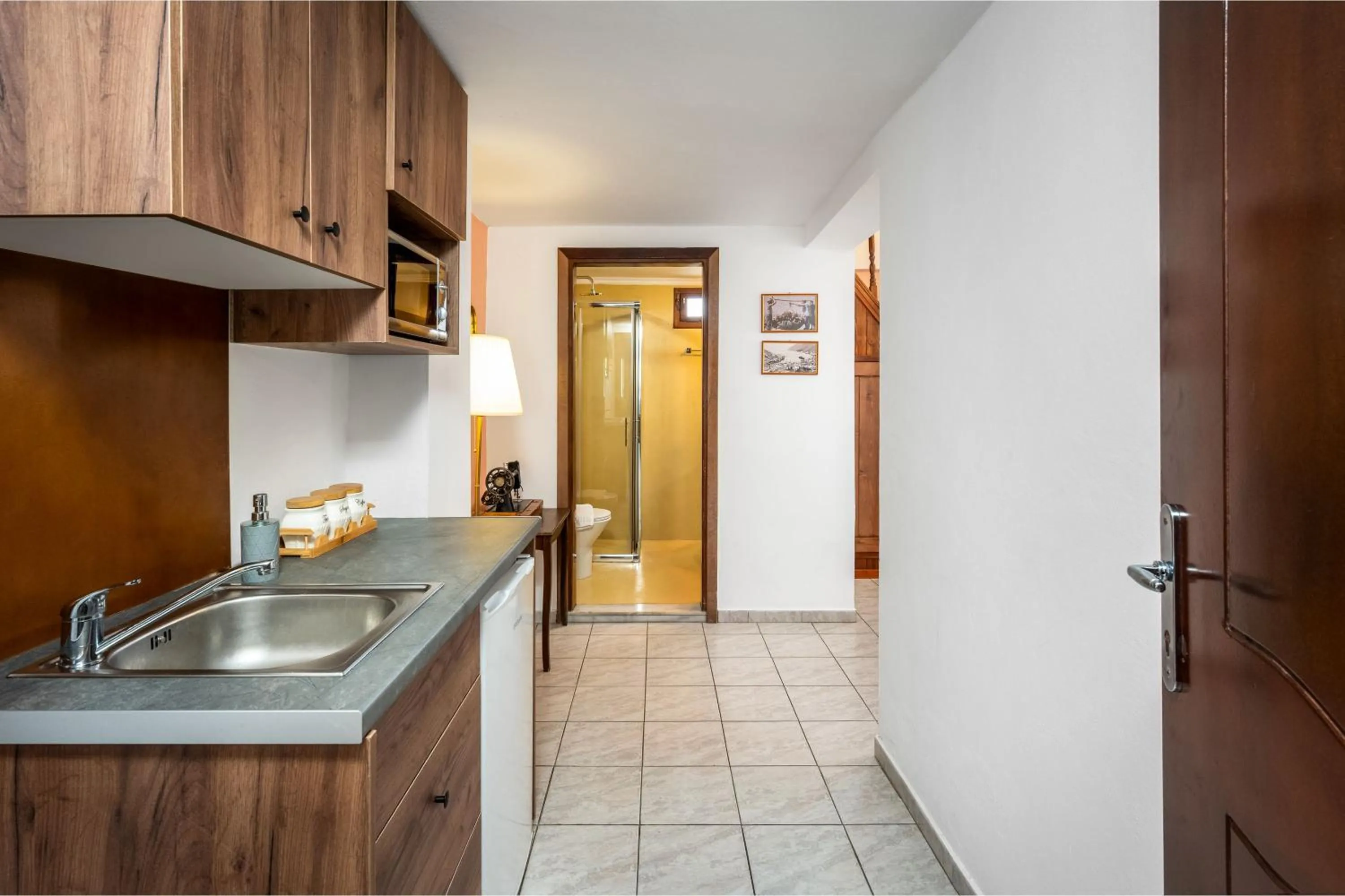 Kitchen or kitchenette in The Old Symi