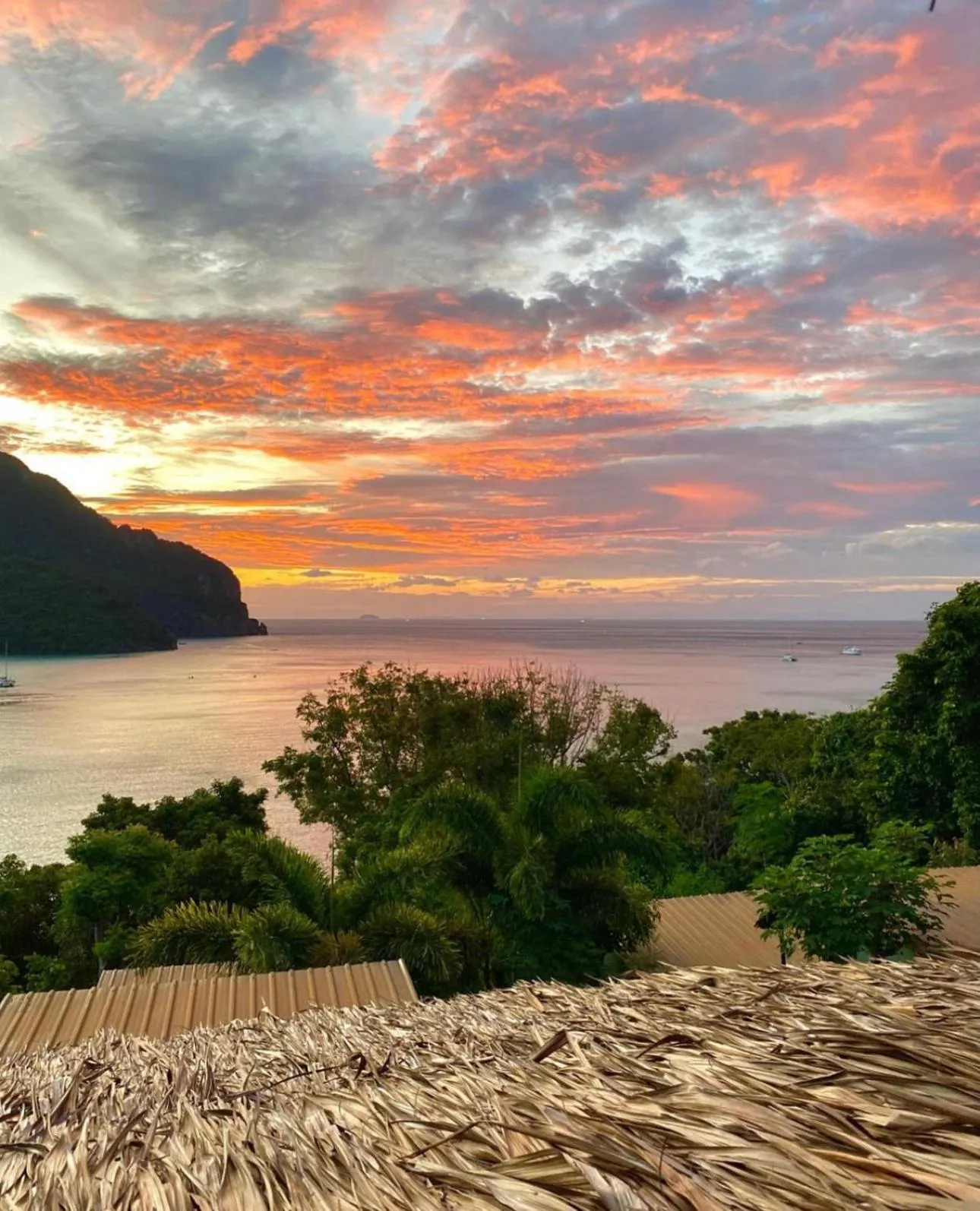 Natural landscape in Phi Phi Sea Sky Resort