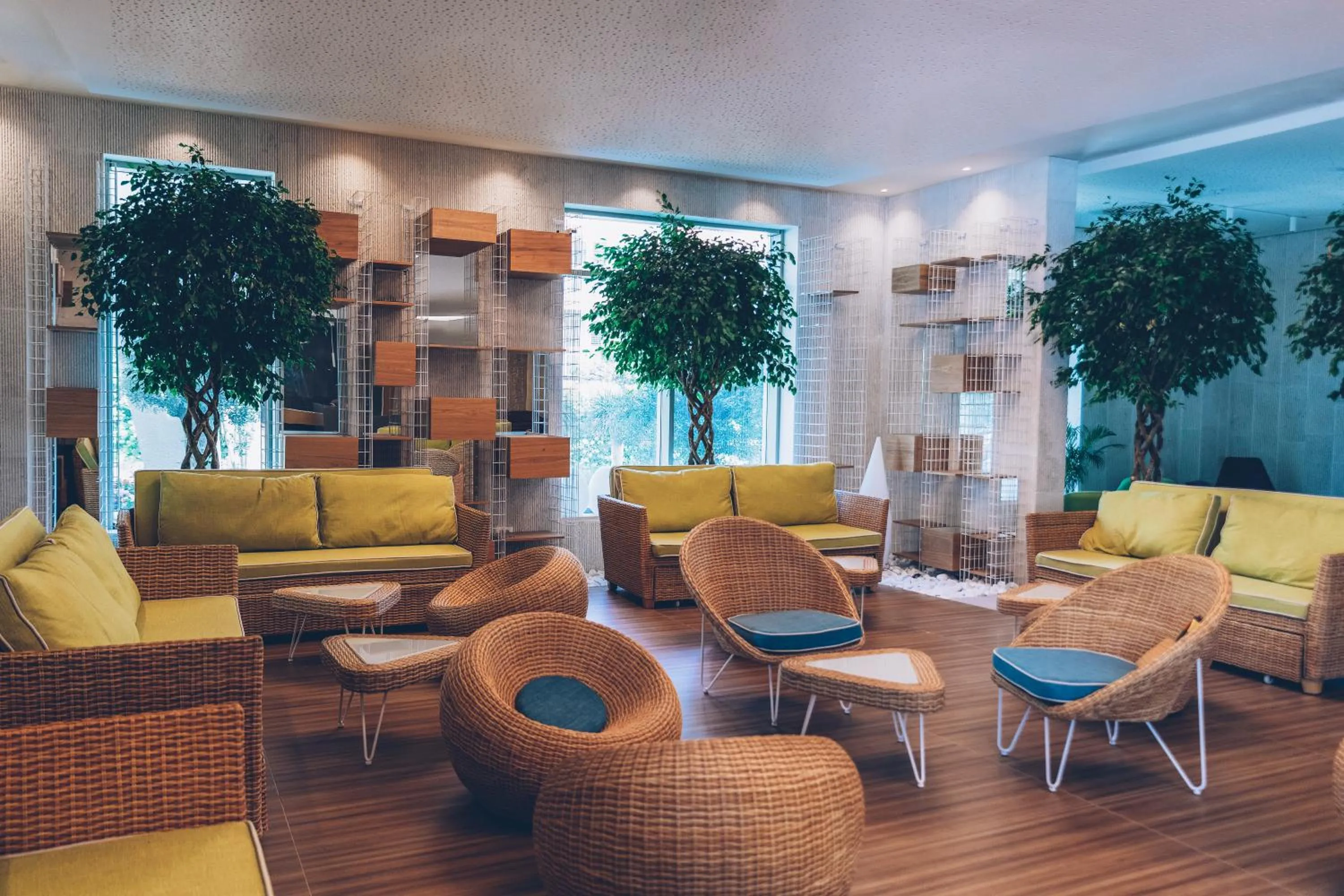 Lobby or reception in Carine Hotel Kumbor Superior