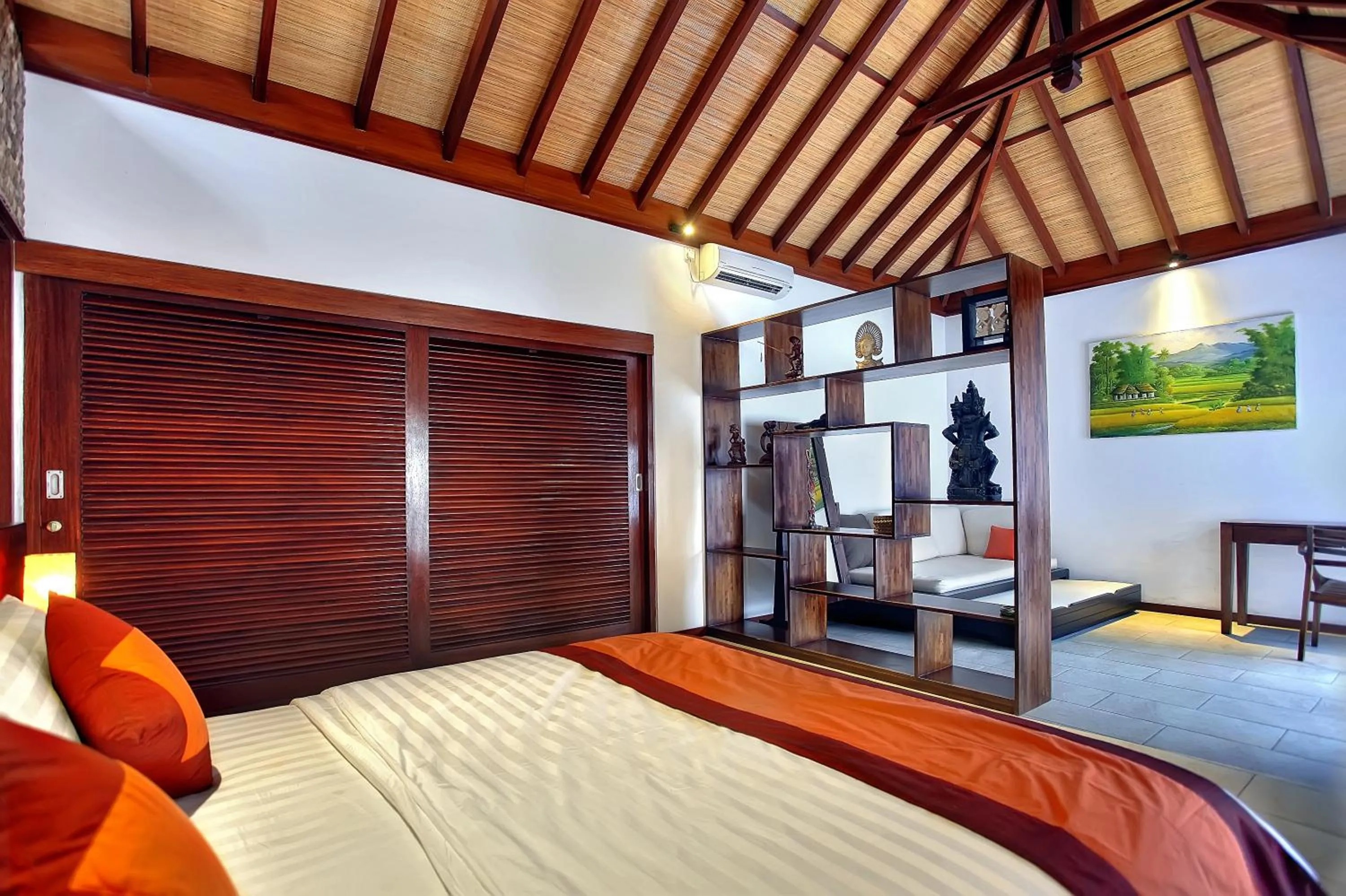 Bedroom, Bed in Villa Esperanto Seminyak