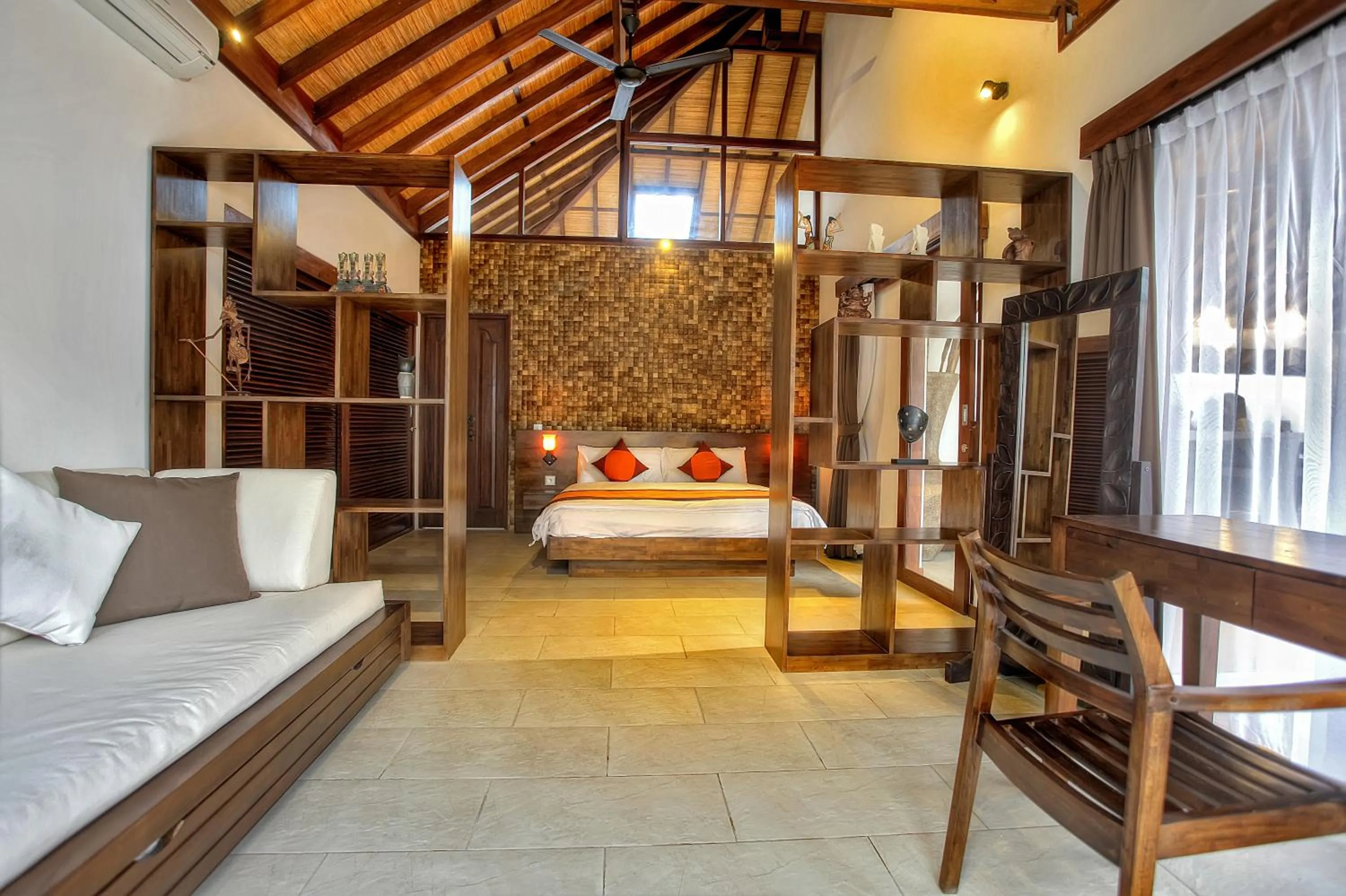 Bedroom, Bed in Villa Esperanto Seminyak