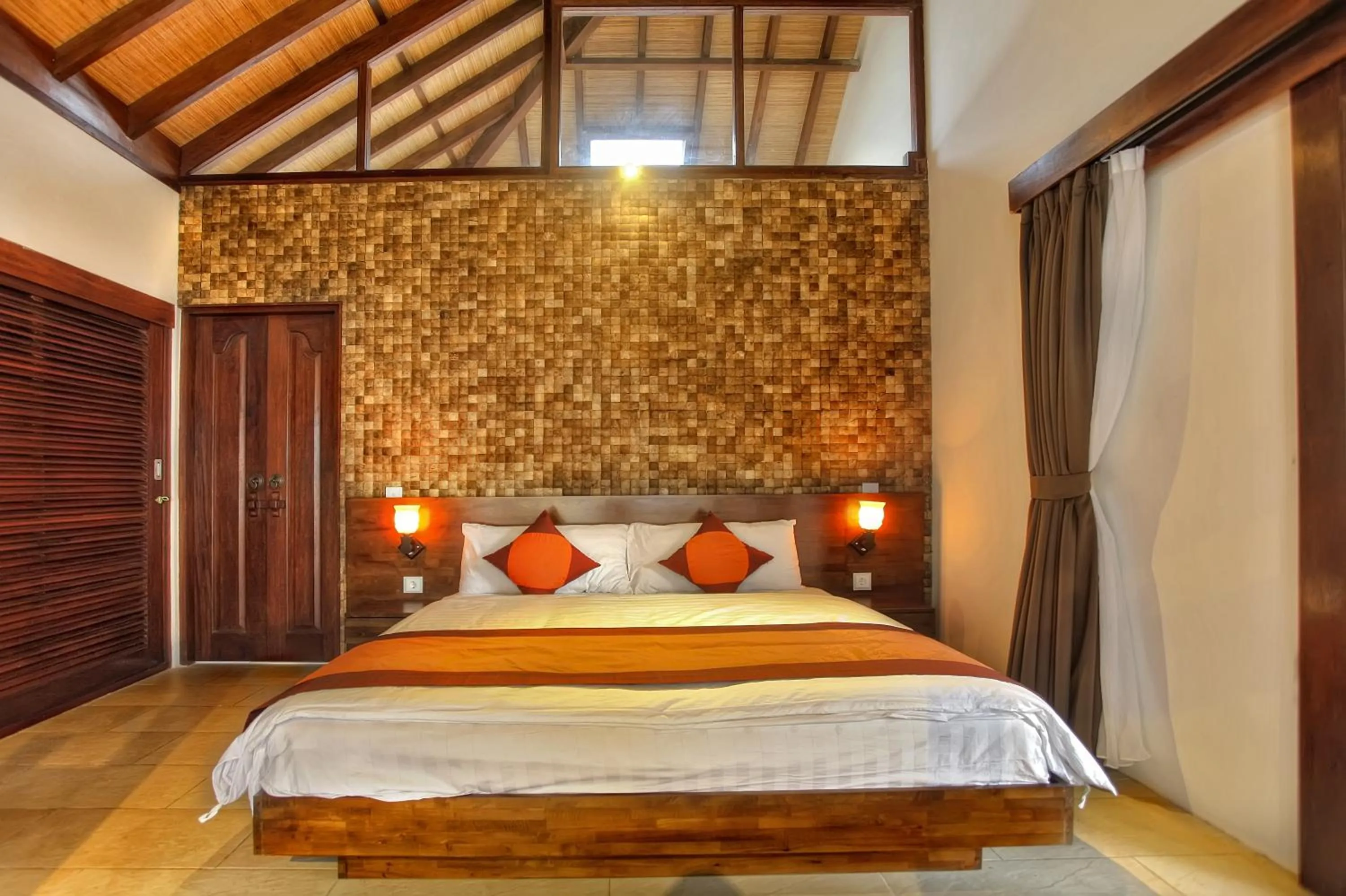 Bedroom, Bed in Villa Esperanto Seminyak