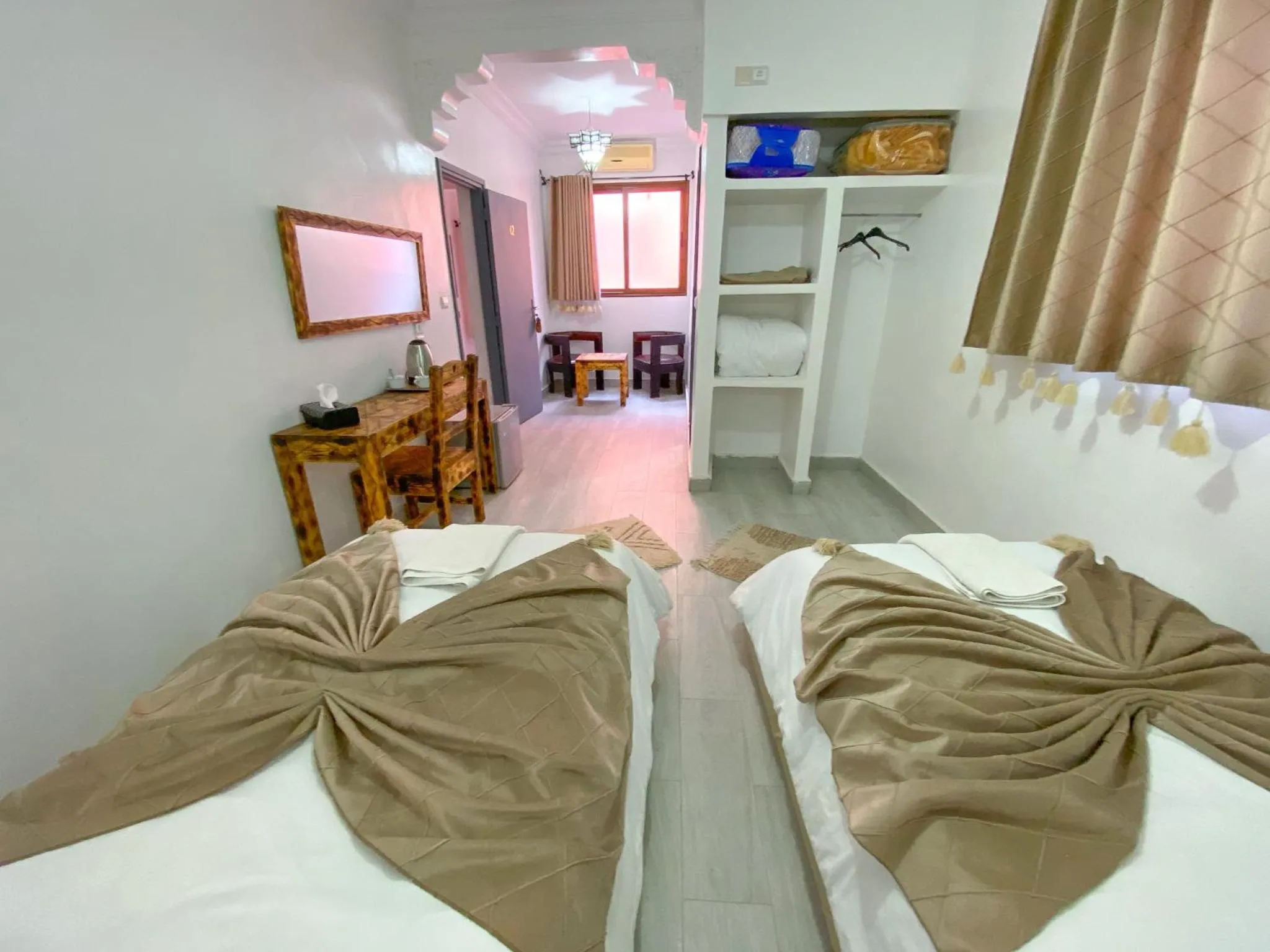 Photo of the whole room, Bed in Hotel Riad Amlal