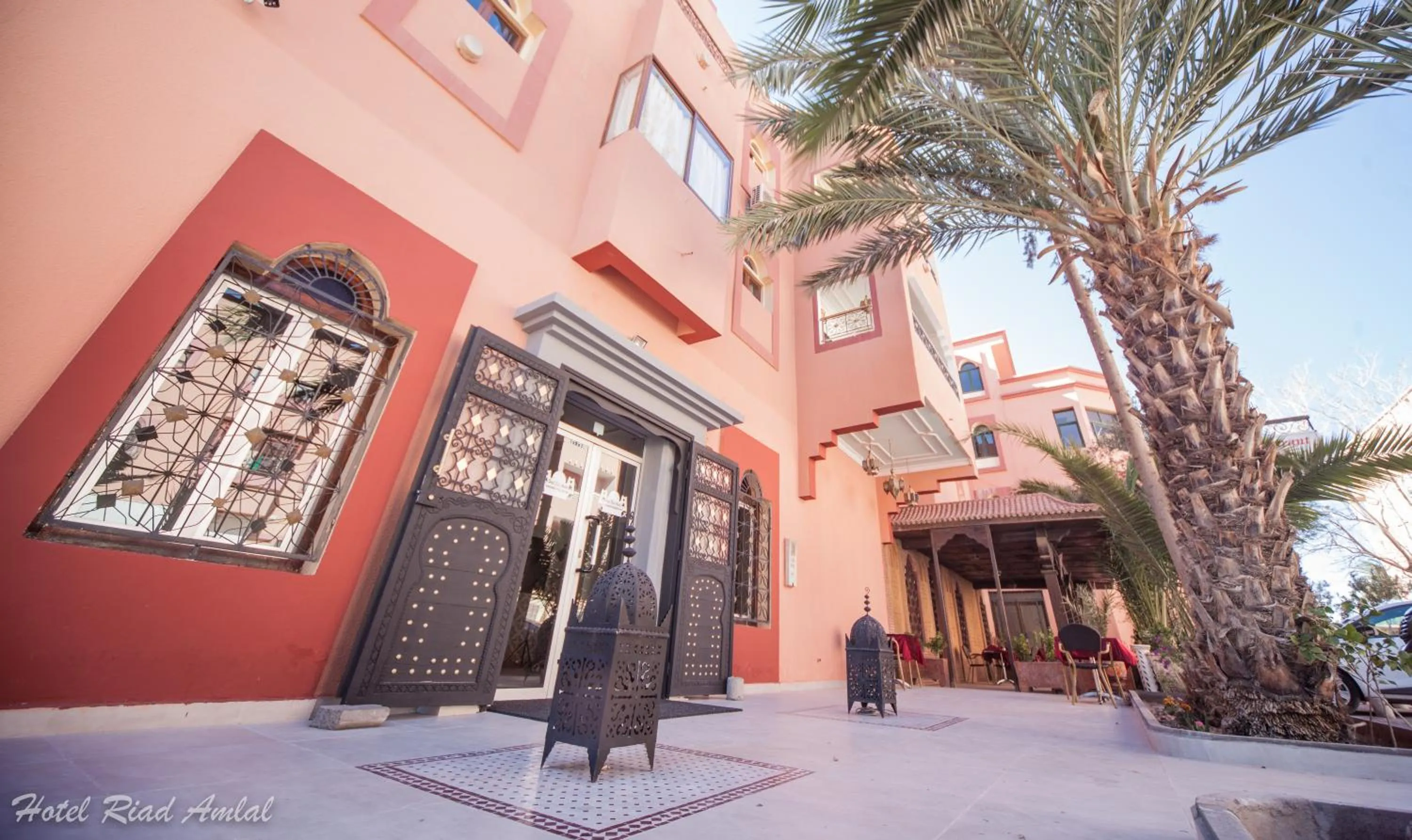 Facade/entrance in Hotel Riad Amlal