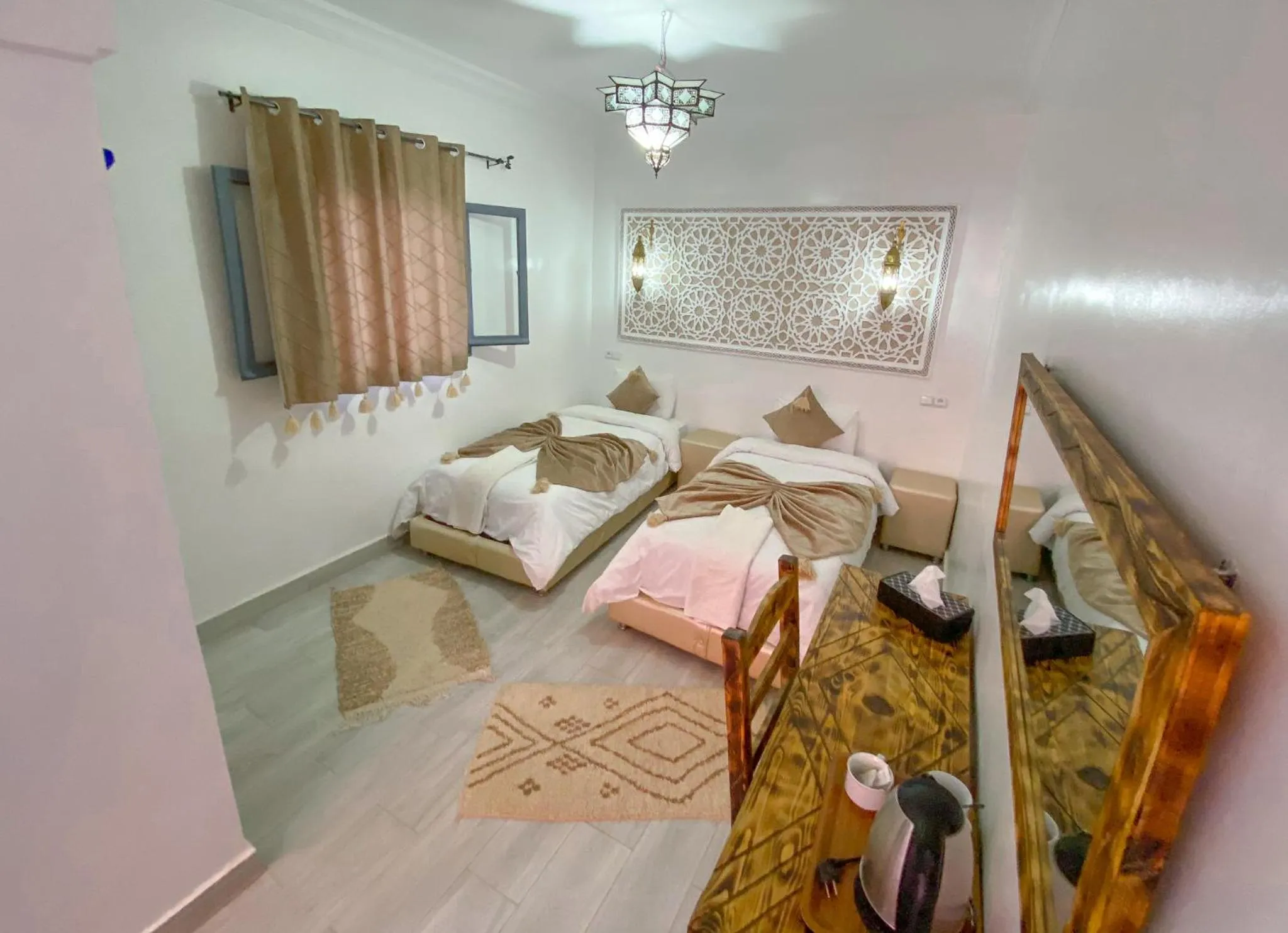 Bedroom, Bed in Hotel Riad Amlal