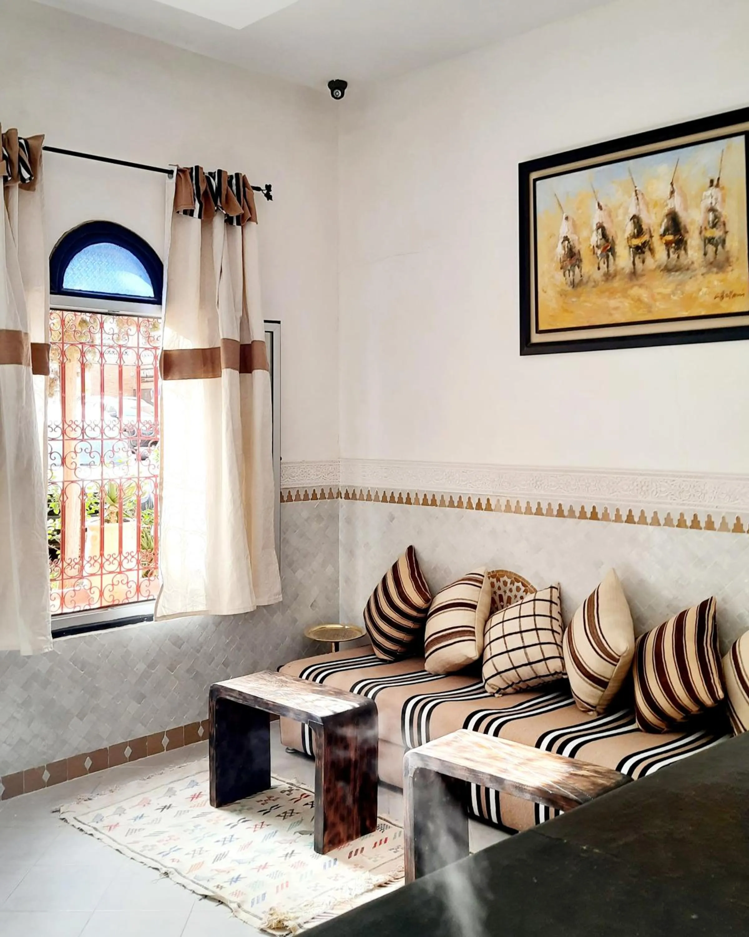 Lobby or reception in Hotel Riad Amlal