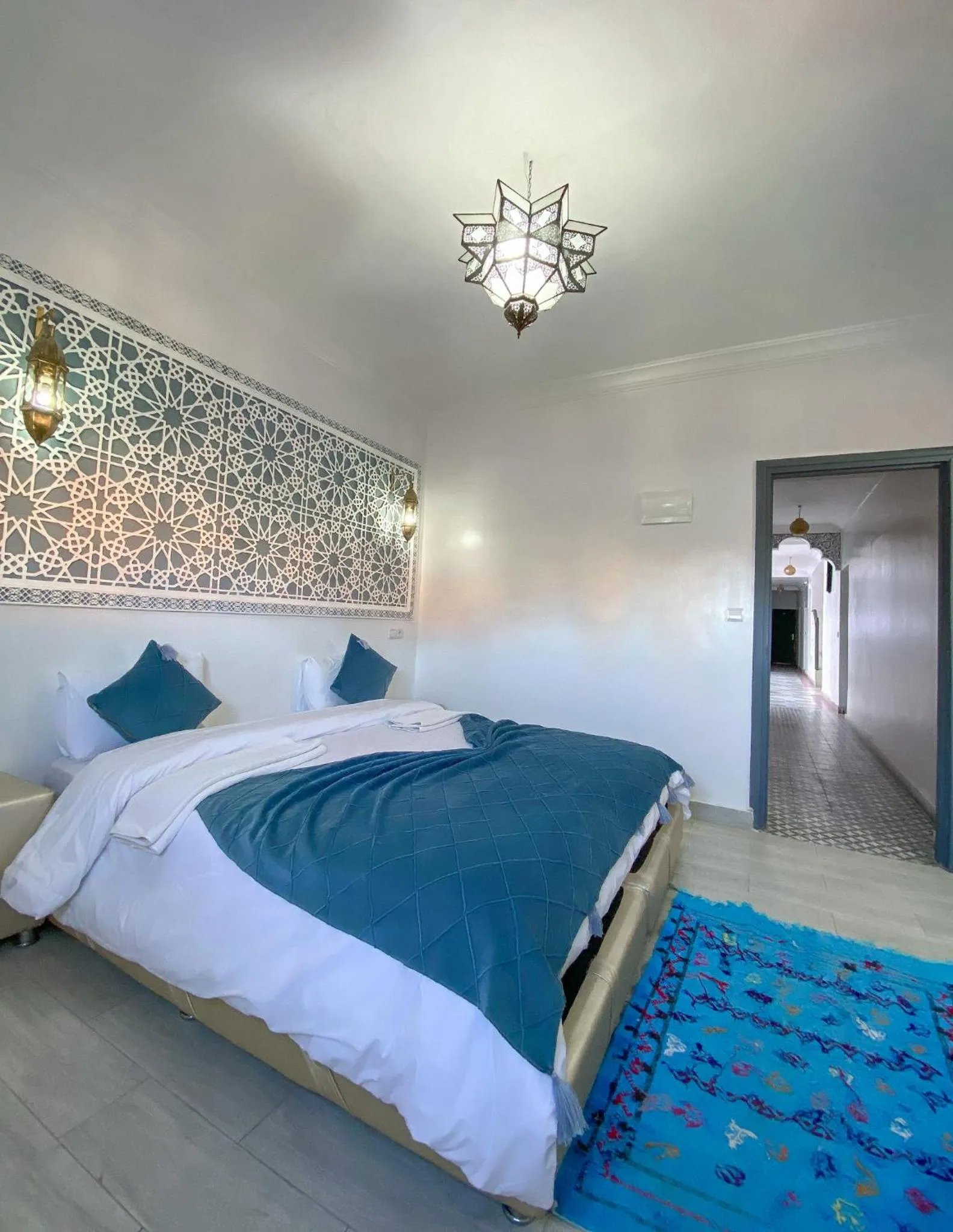 Bedroom, Bed in Hotel Riad Amlal