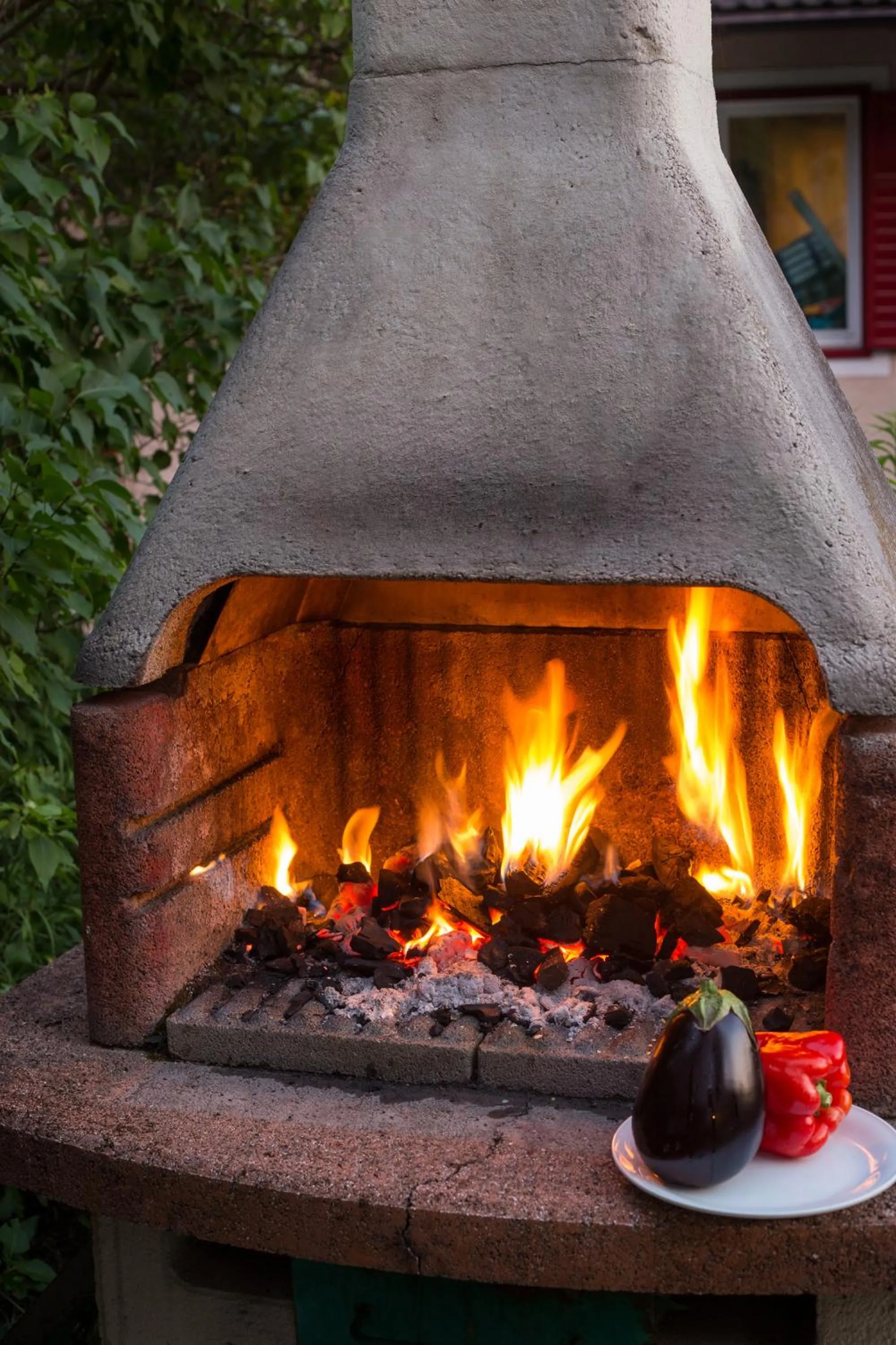 BBQ facilities in AppartChalet LA RONDULA - 100m from Seceda