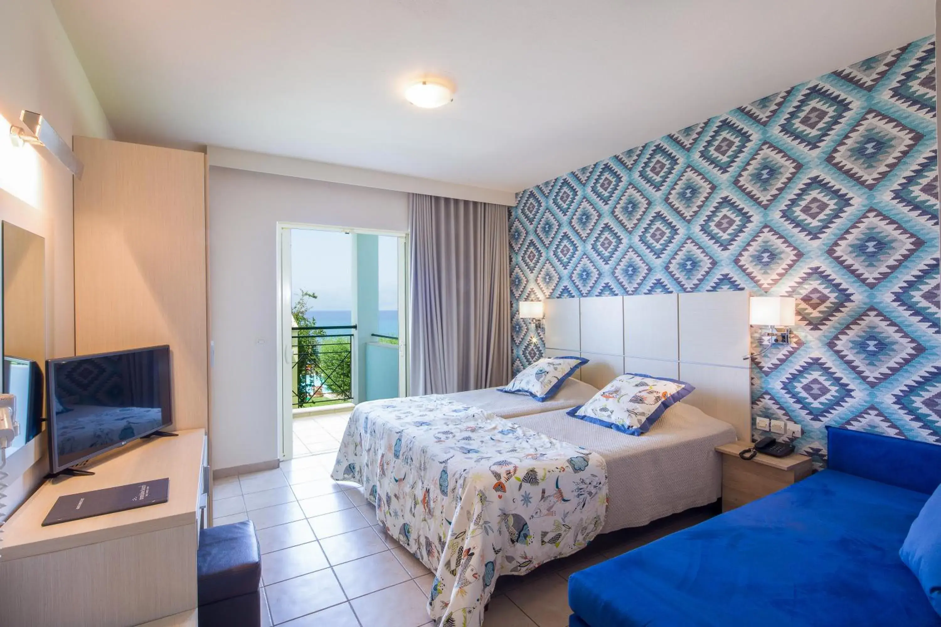 Standard Double or Twin Room with Sea View in Mareblue Beach Standard Double or Twin Room with Sea View in Mareblue Beach