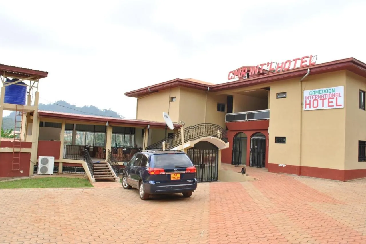 Facade/entrance in International Hotel, Yaoundé