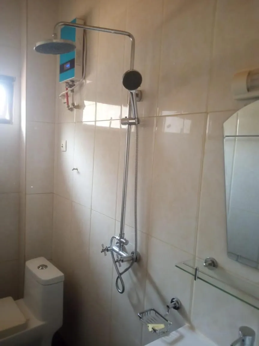 Bathroom in International Hotel, Yaoundé