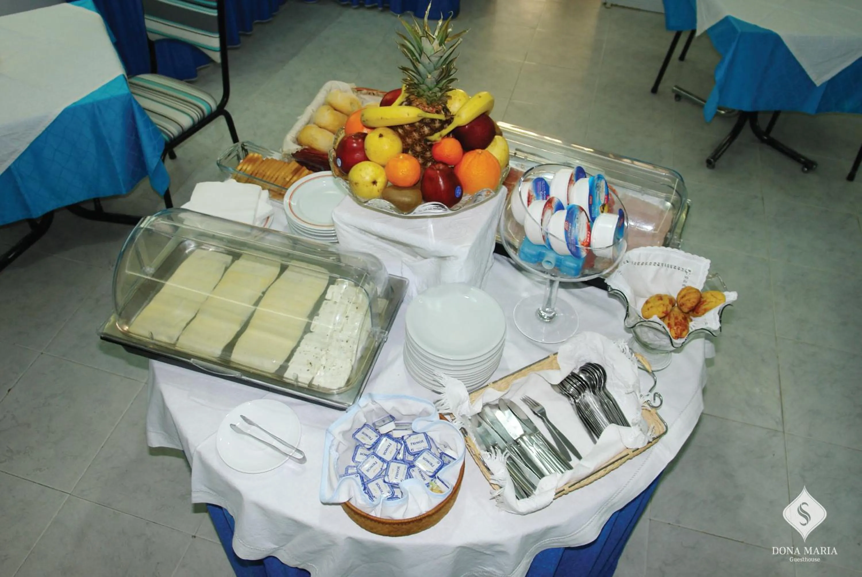 Dining area in Dona Maria