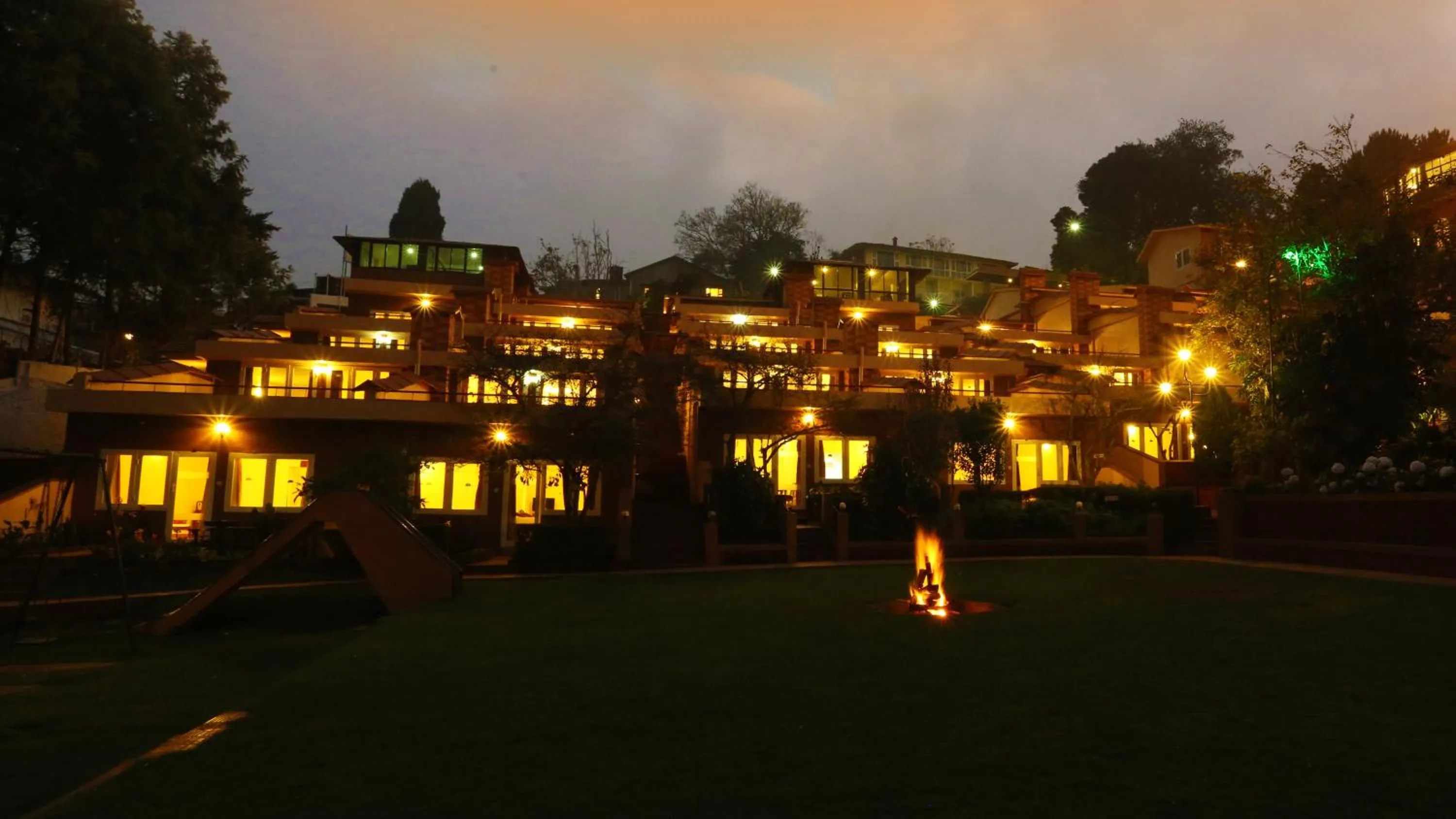 Sunset in Kodai Resort Hotel, Kodaikanal