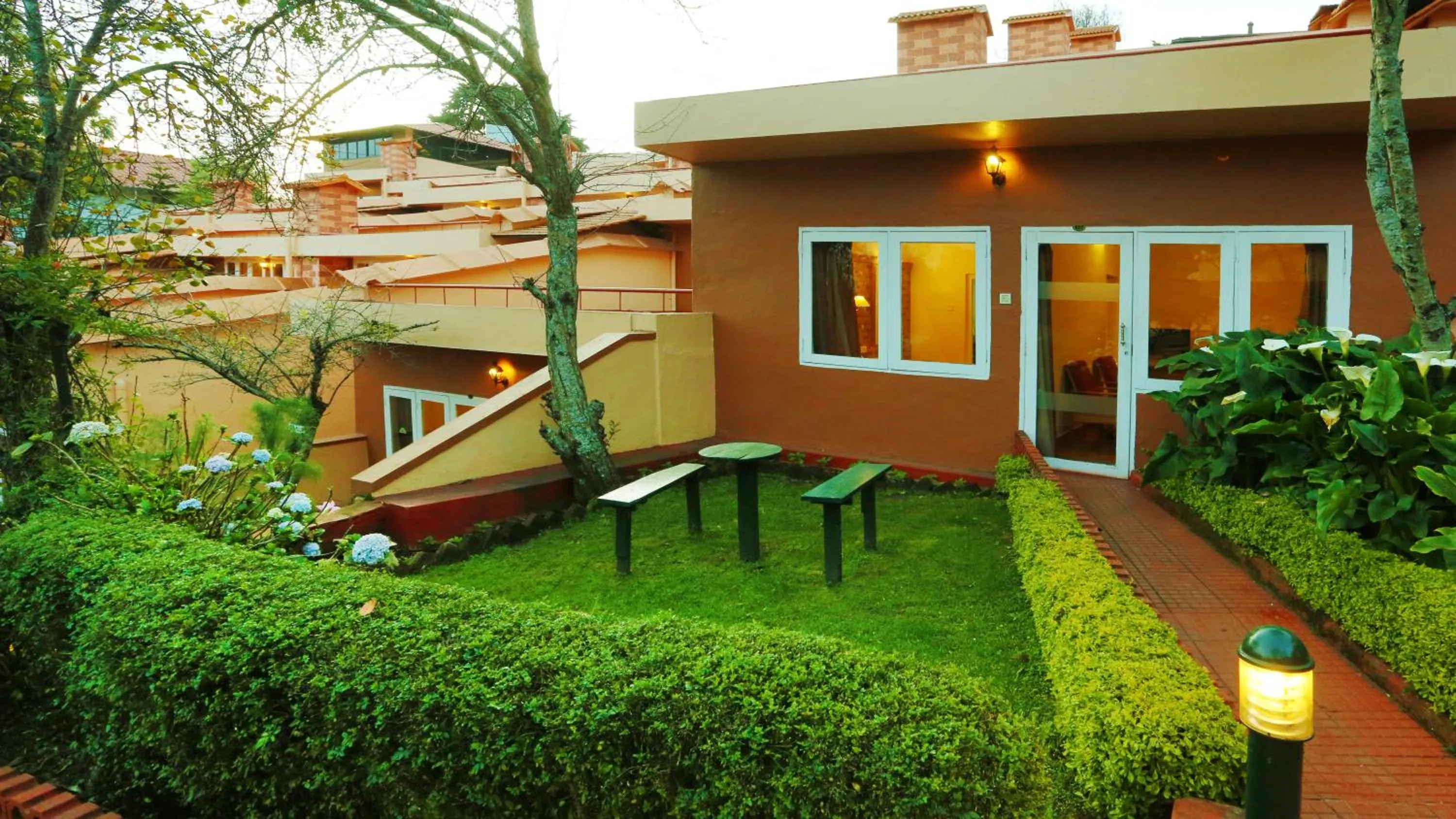 Garden in Kodai Resort Hotel, Kodaikanal