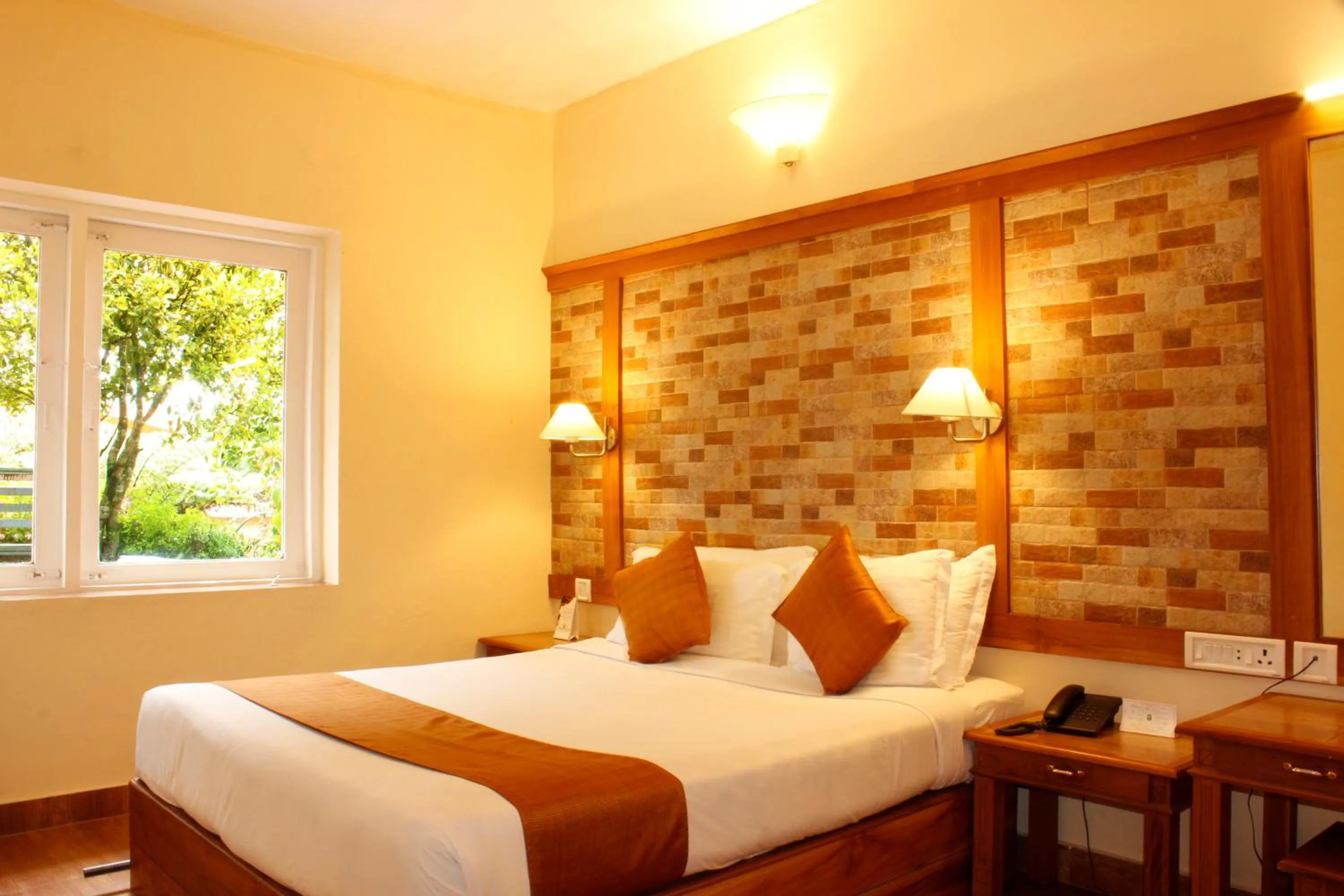 Bed in Kodai Resort Hotel, Kodaikanal