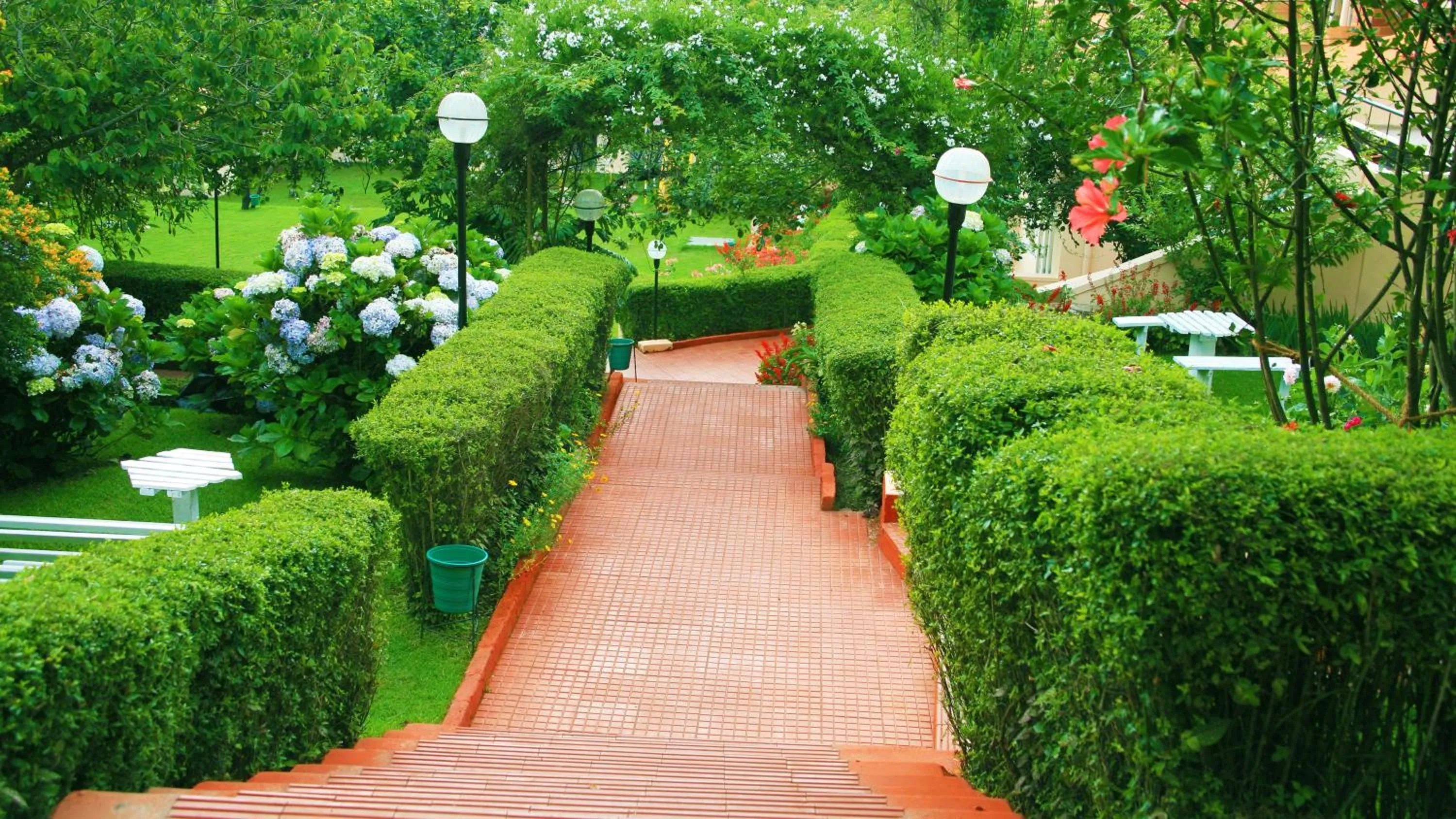 On site in Kodai Resort Hotel, Kodaikanal