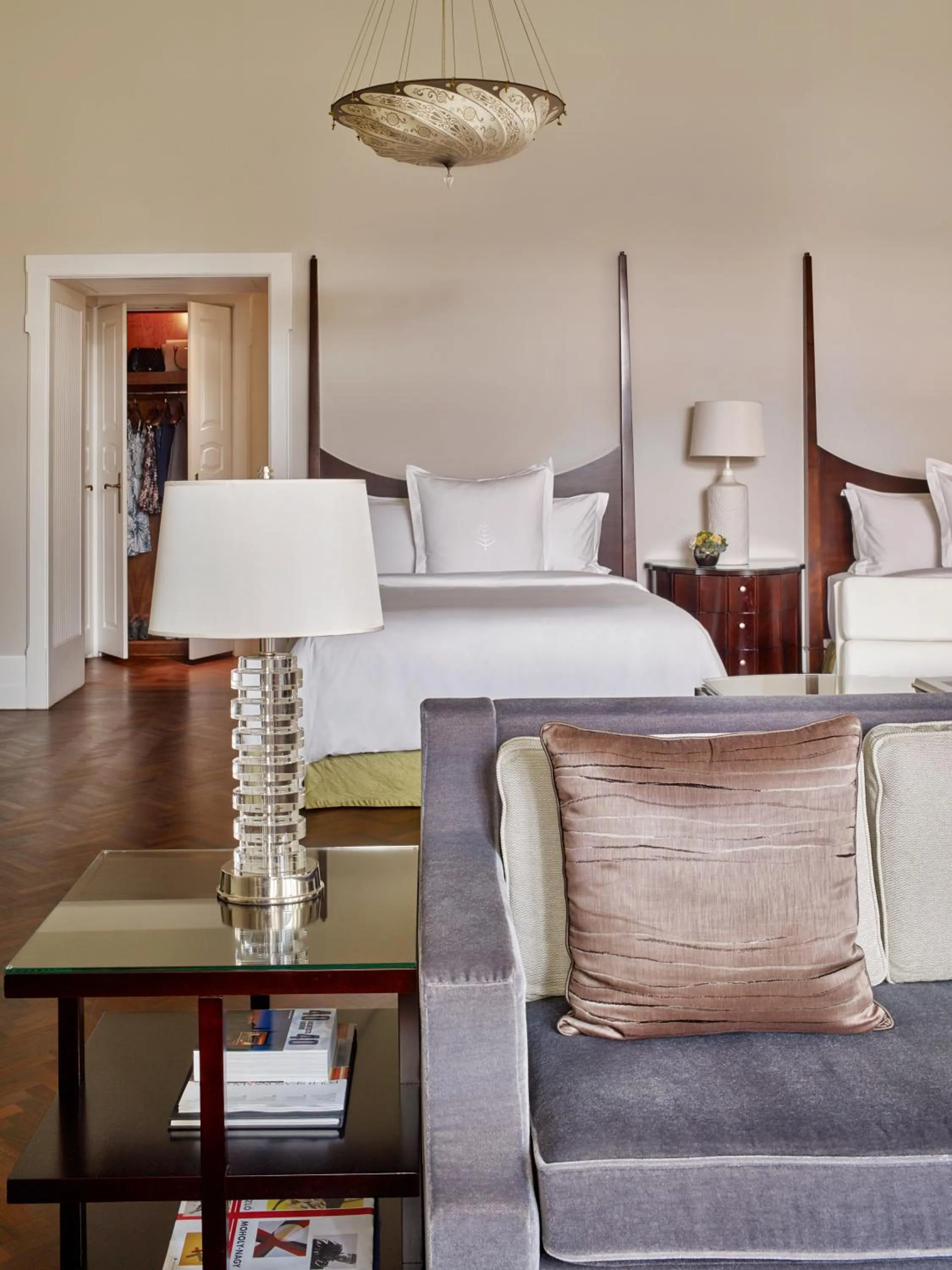 Bed in Four Seasons Hotel Gresham Palace Budapest