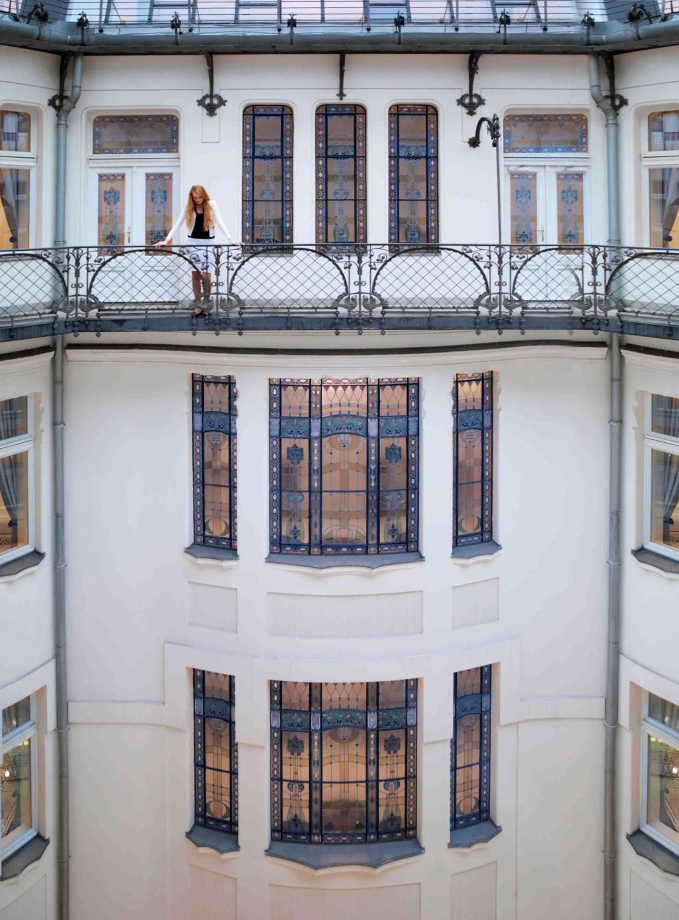 Facade/entrance in Four Seasons Hotel Gresham Palace Budapest
