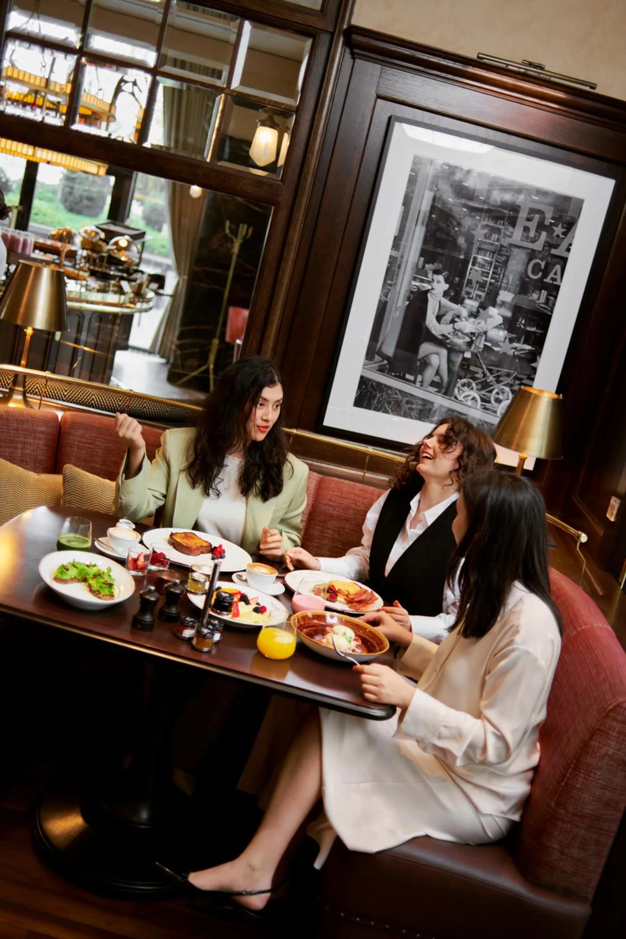 Breakfast in Four Seasons Hotel Gresham Palace Budapest