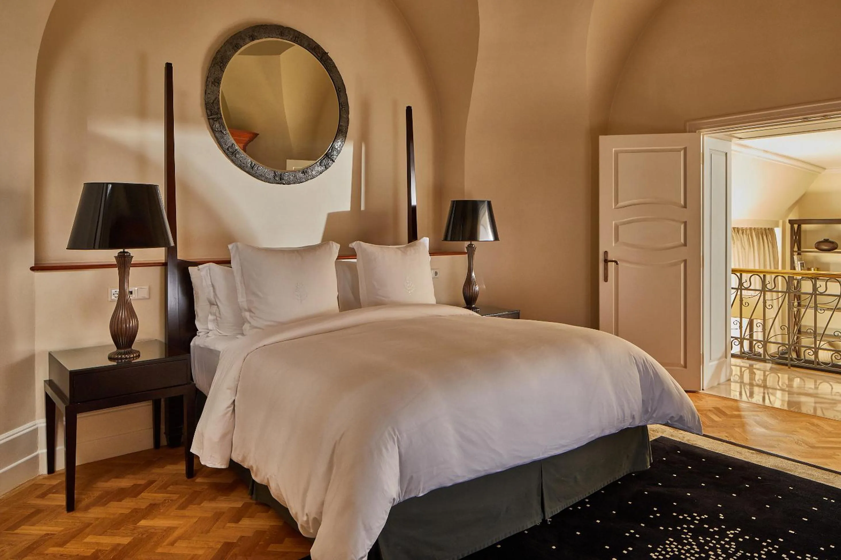 Bed in Four Seasons Hotel Gresham Palace Budapest