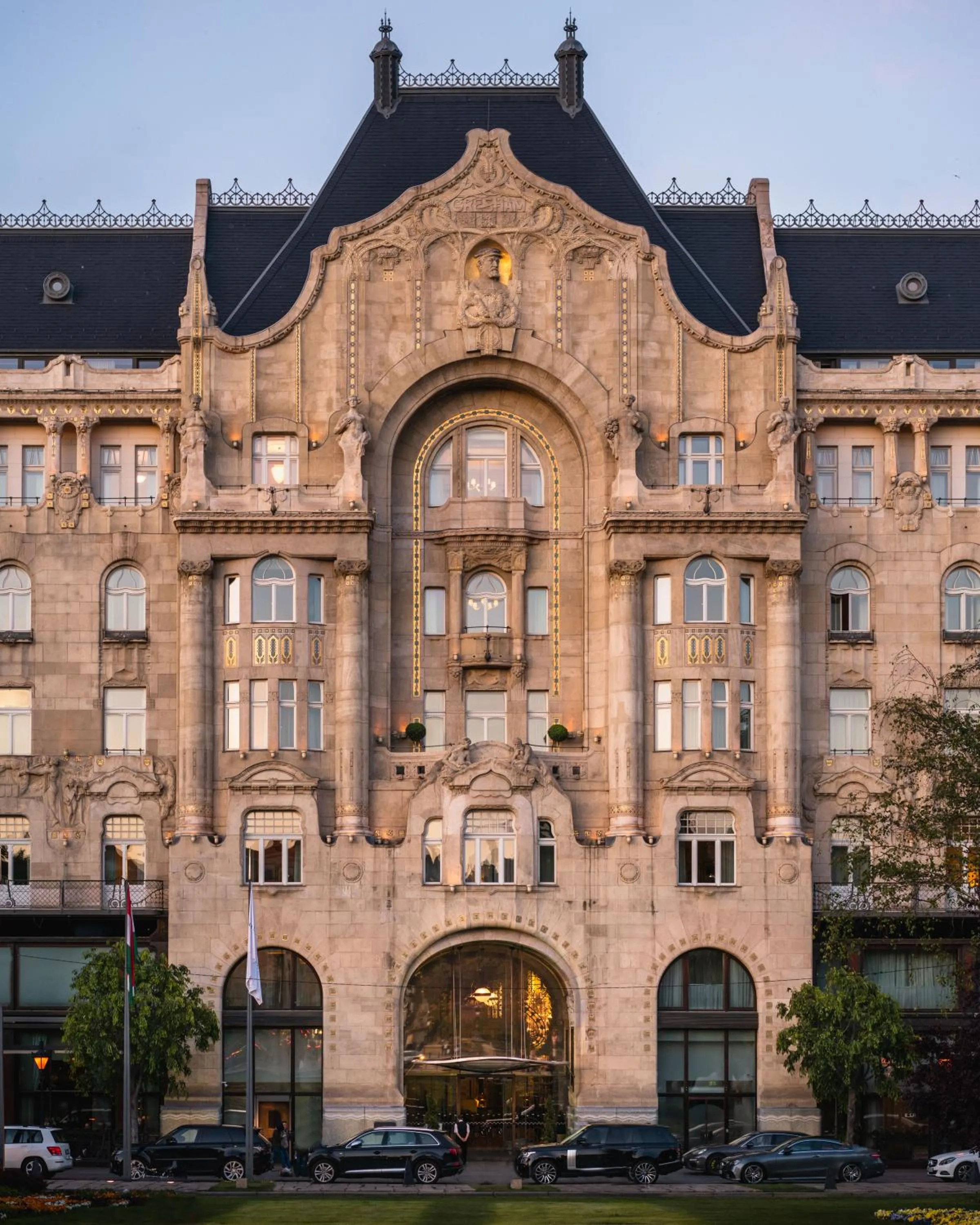 Property building in Four Seasons Hotel Gresham Palace Budapest