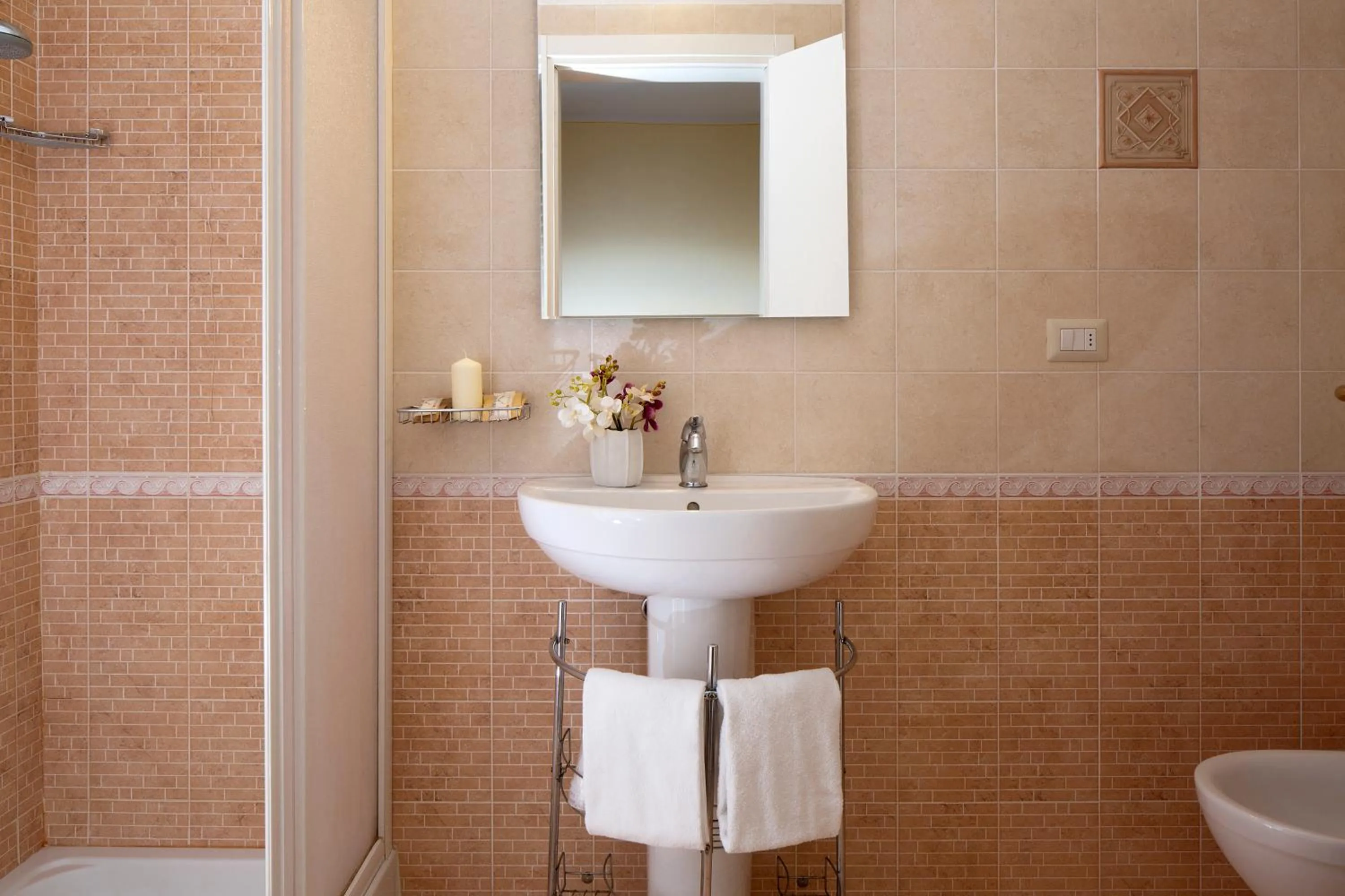 Toilet in Hotel Sacro Cuore