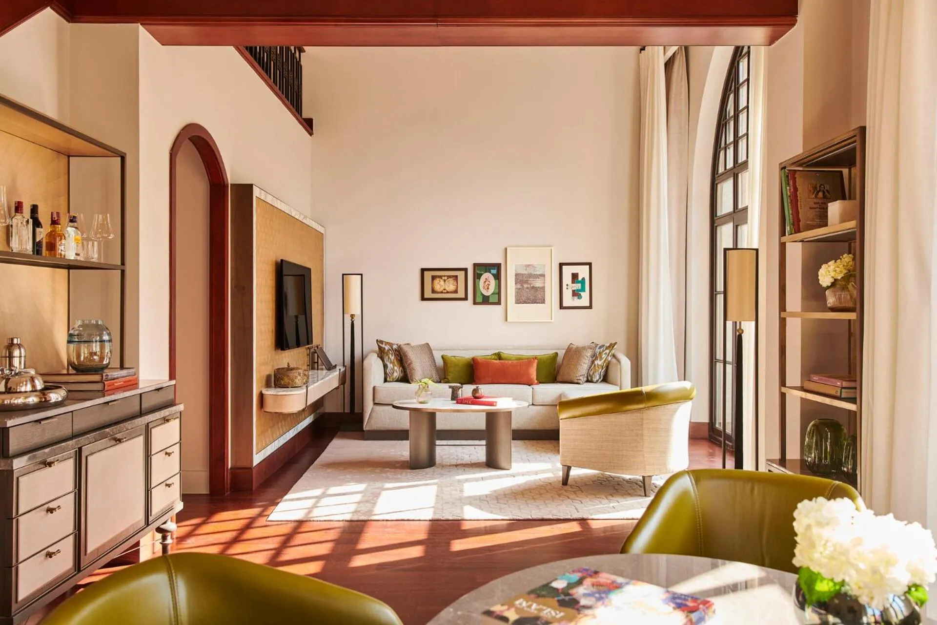 Living room in Four Seasons Hotel Istanbul at Sultanahmet