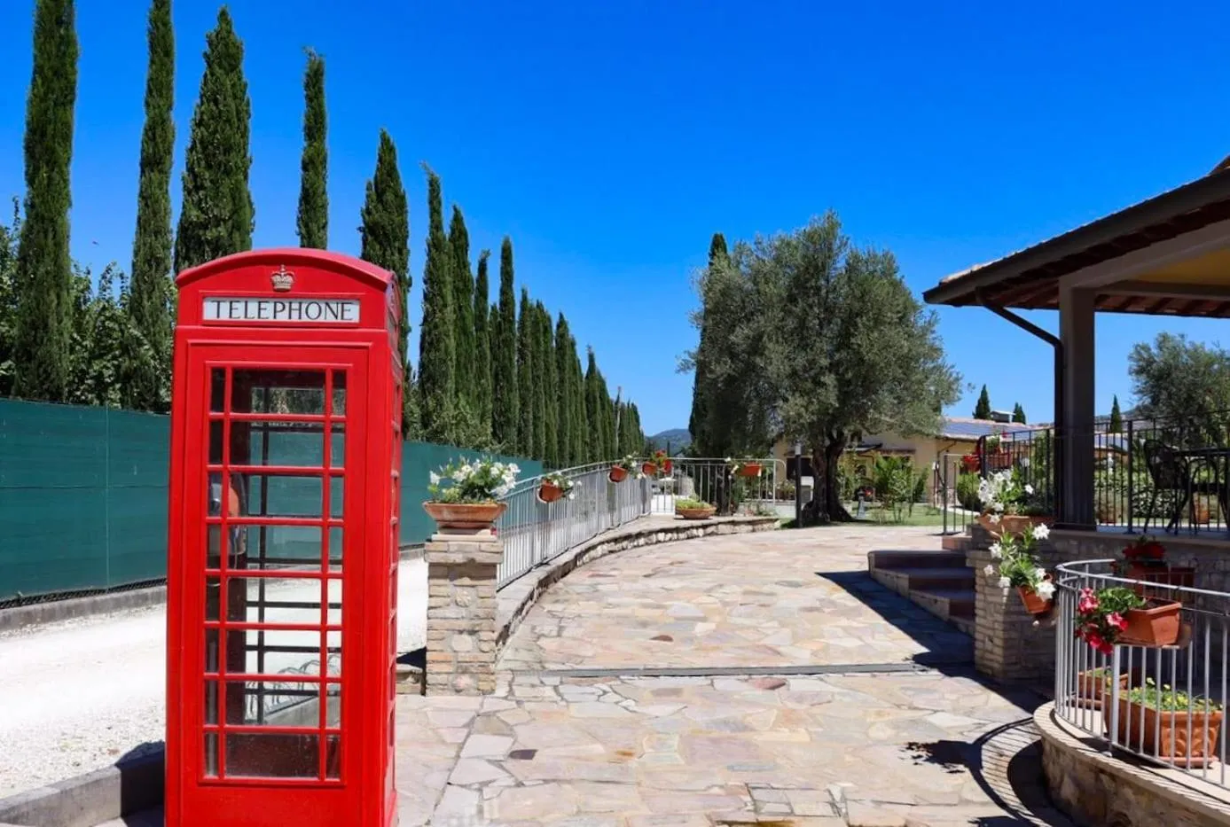 Garden in Agriturismo Il Casale di Monica