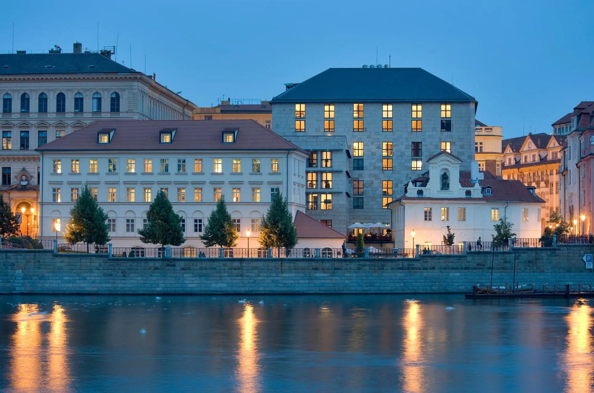 Property building in Four Seasons Hotel Prague