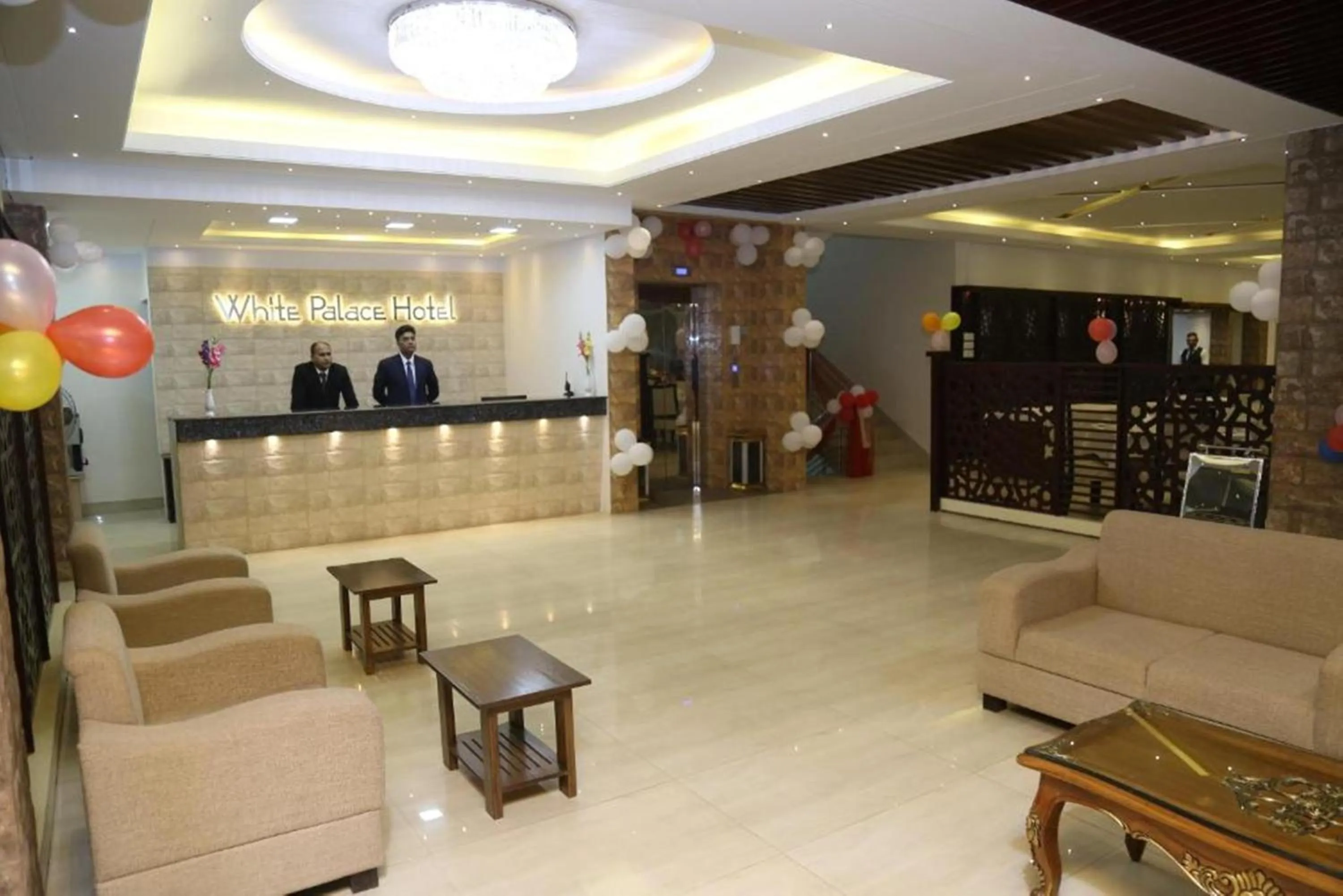 Lobby or reception in White Palace Hotel