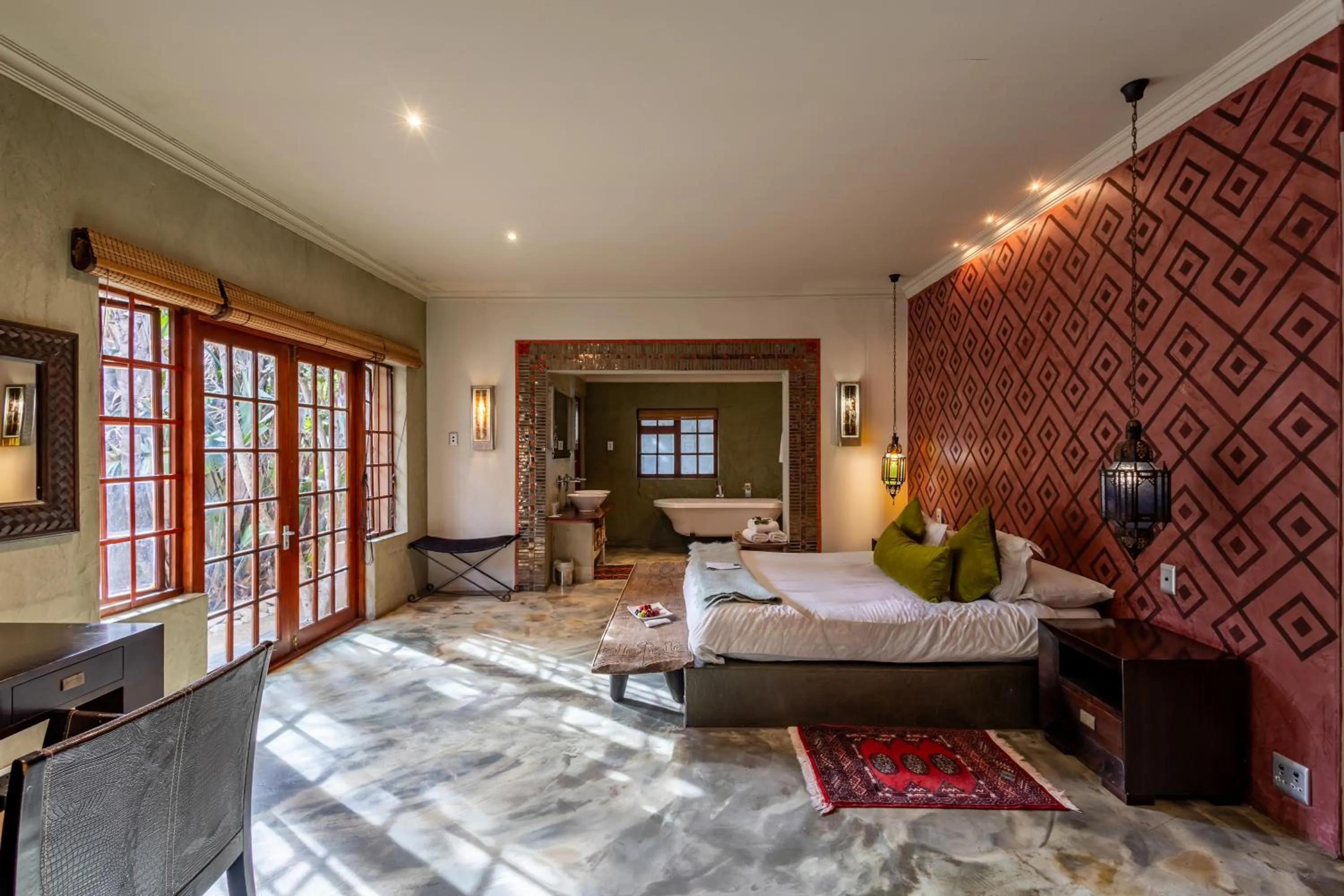 Bed in Singa Lodge - Lion Roars Hotels & Lodges