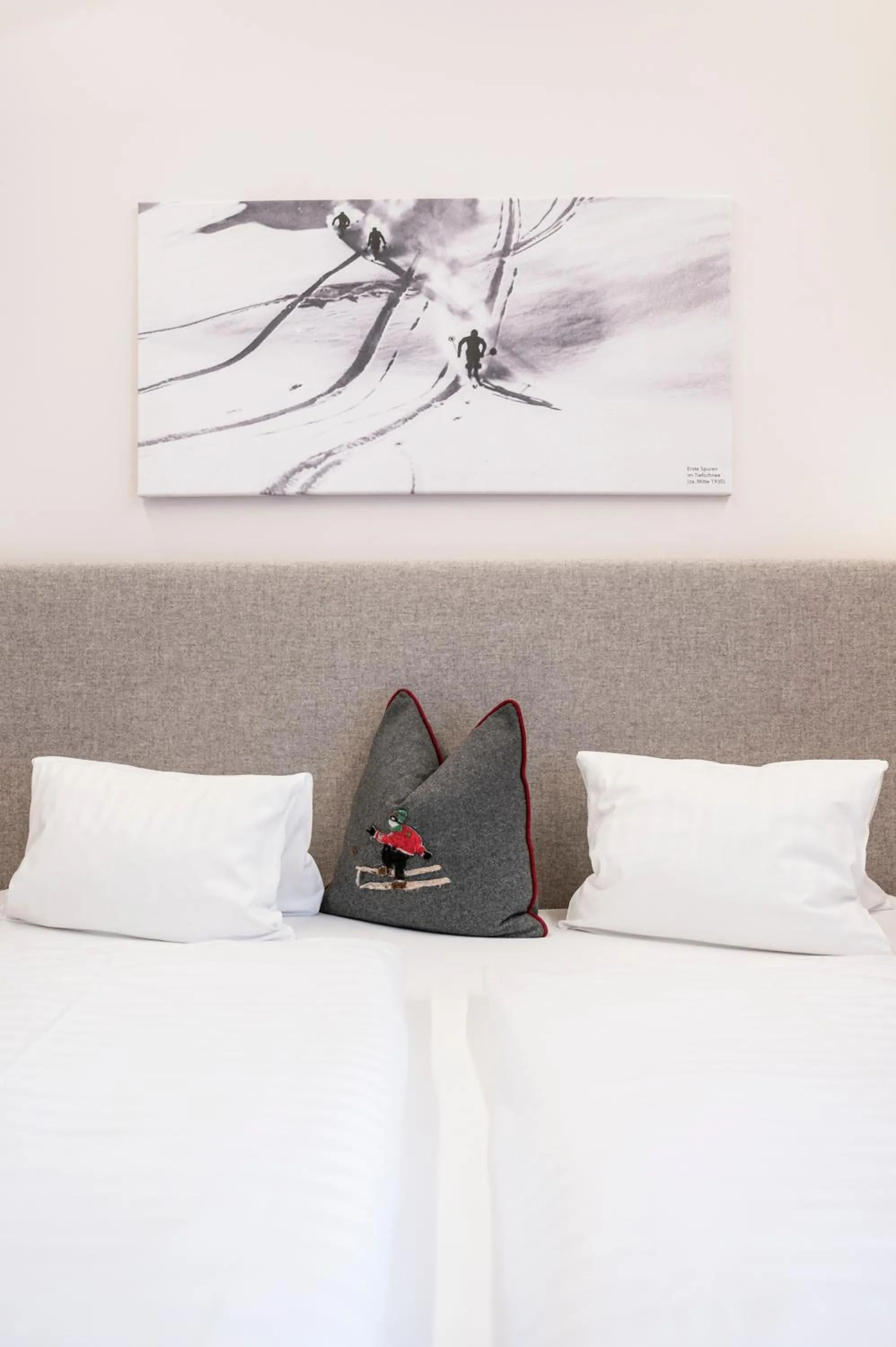 Bed in AUSTRIA APPART - natural Lifestyle Appartements auf der Piste