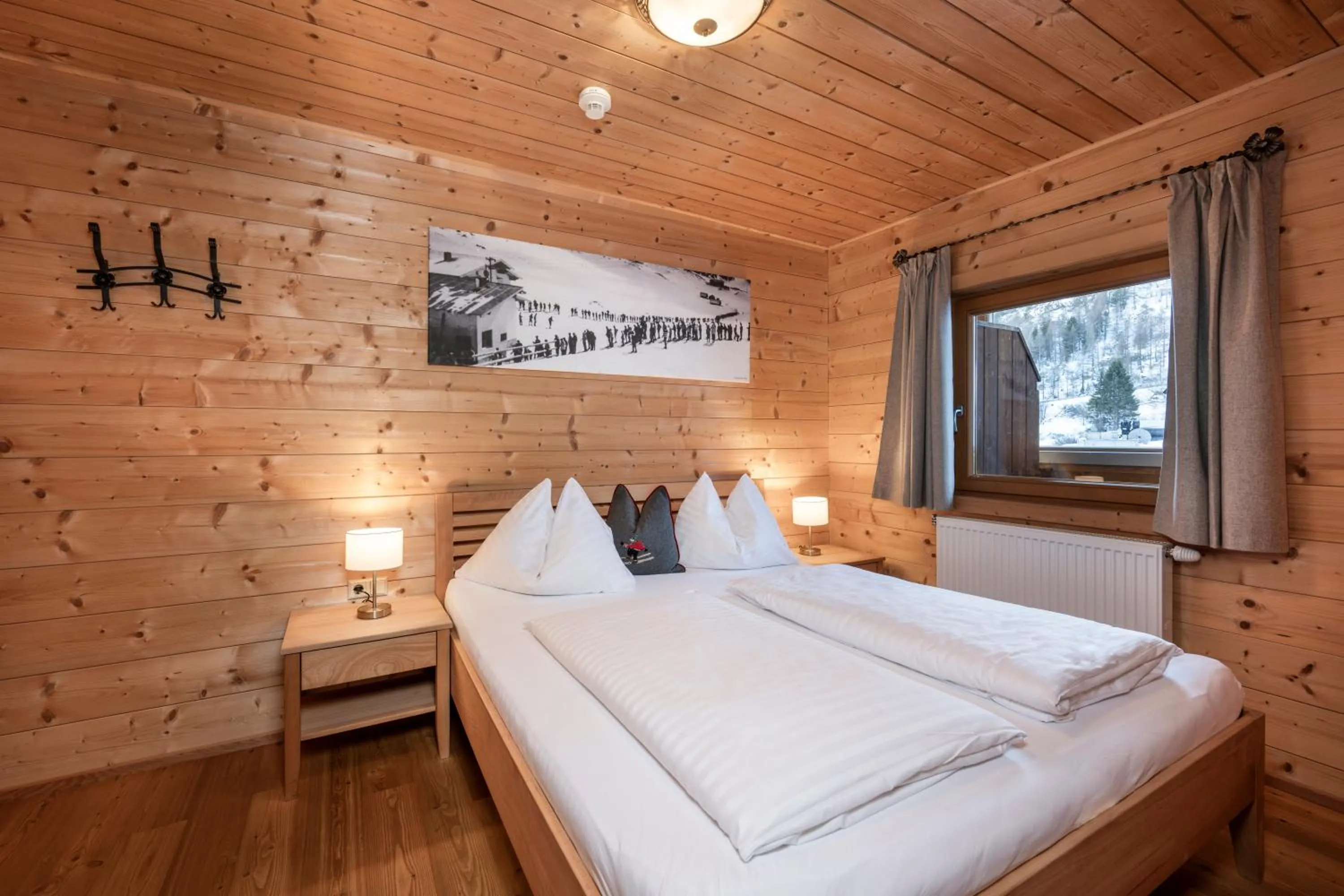 Bed in AUSTRIA APPART - natural Lifestyle Appartements auf der Piste