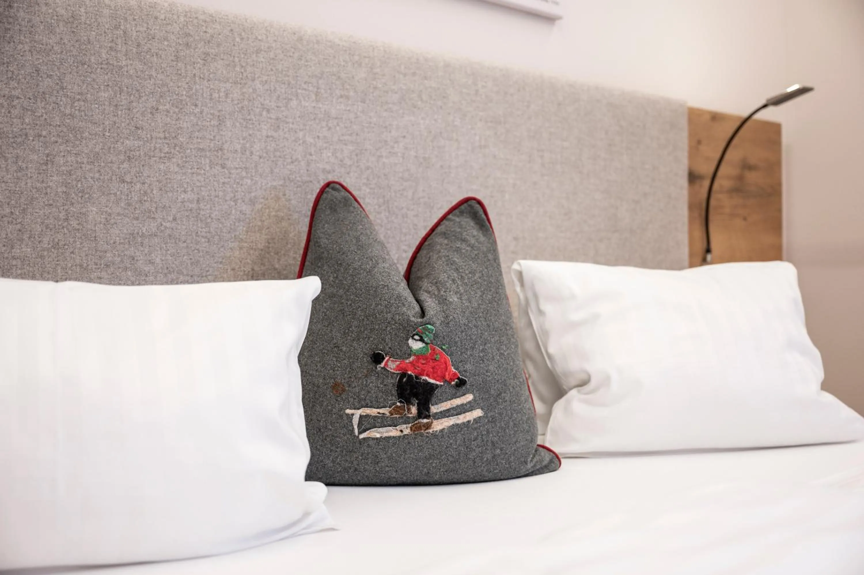 Bed in AUSTRIA APPART - natural Lifestyle Appartements auf der Piste