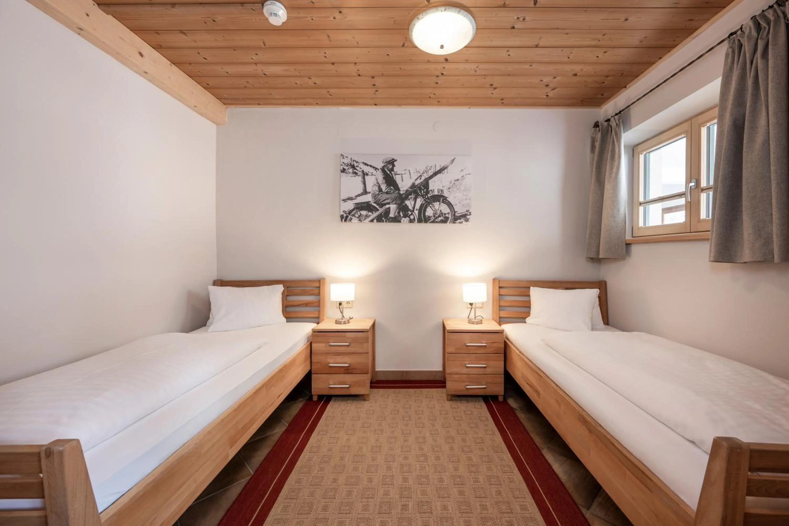 Bed in AUSTRIA APPART - natural Lifestyle Appartements auf der Piste