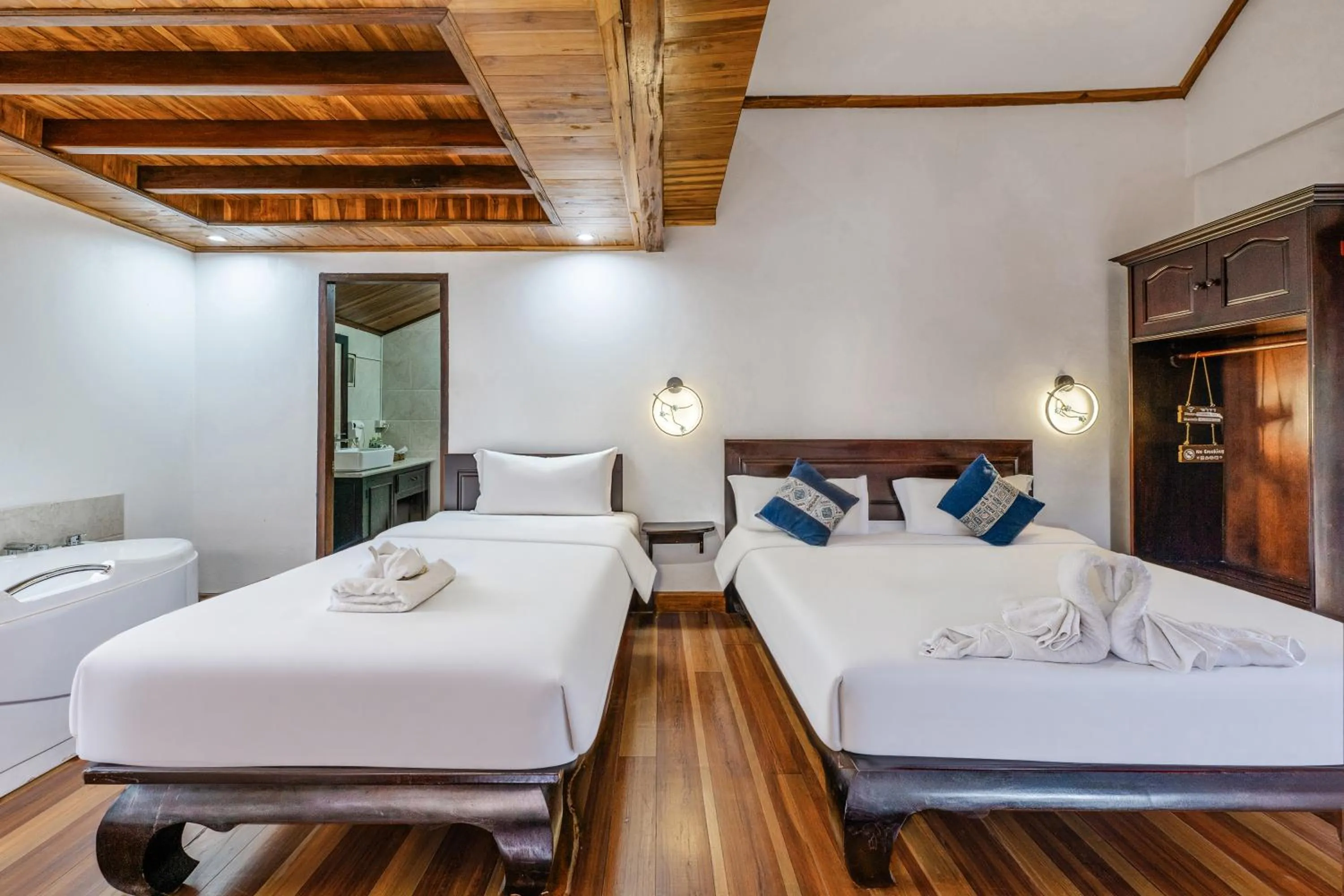 Bed in wisdom mystery Hotel