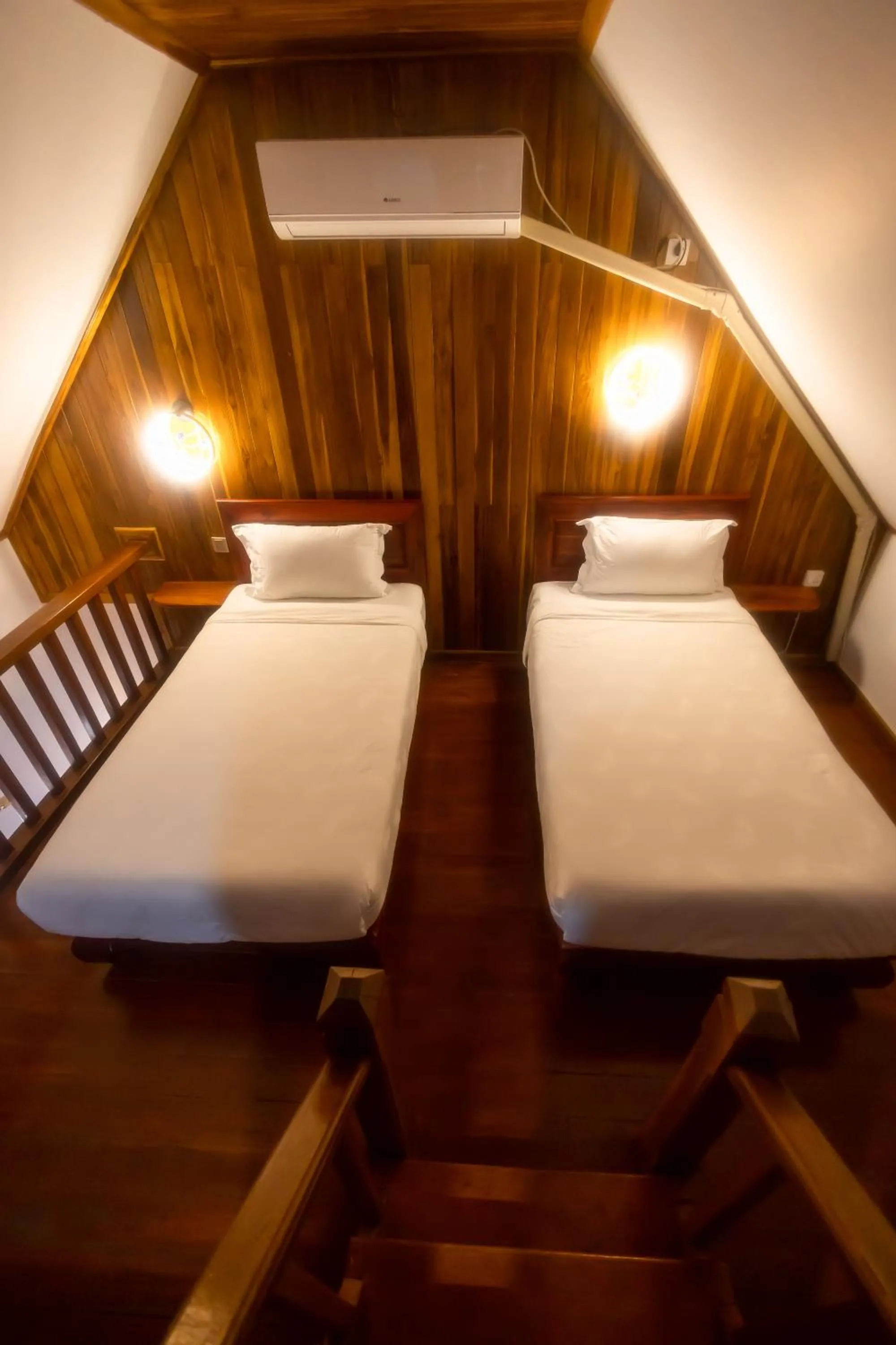 Bed in wisdom mystery Hotel